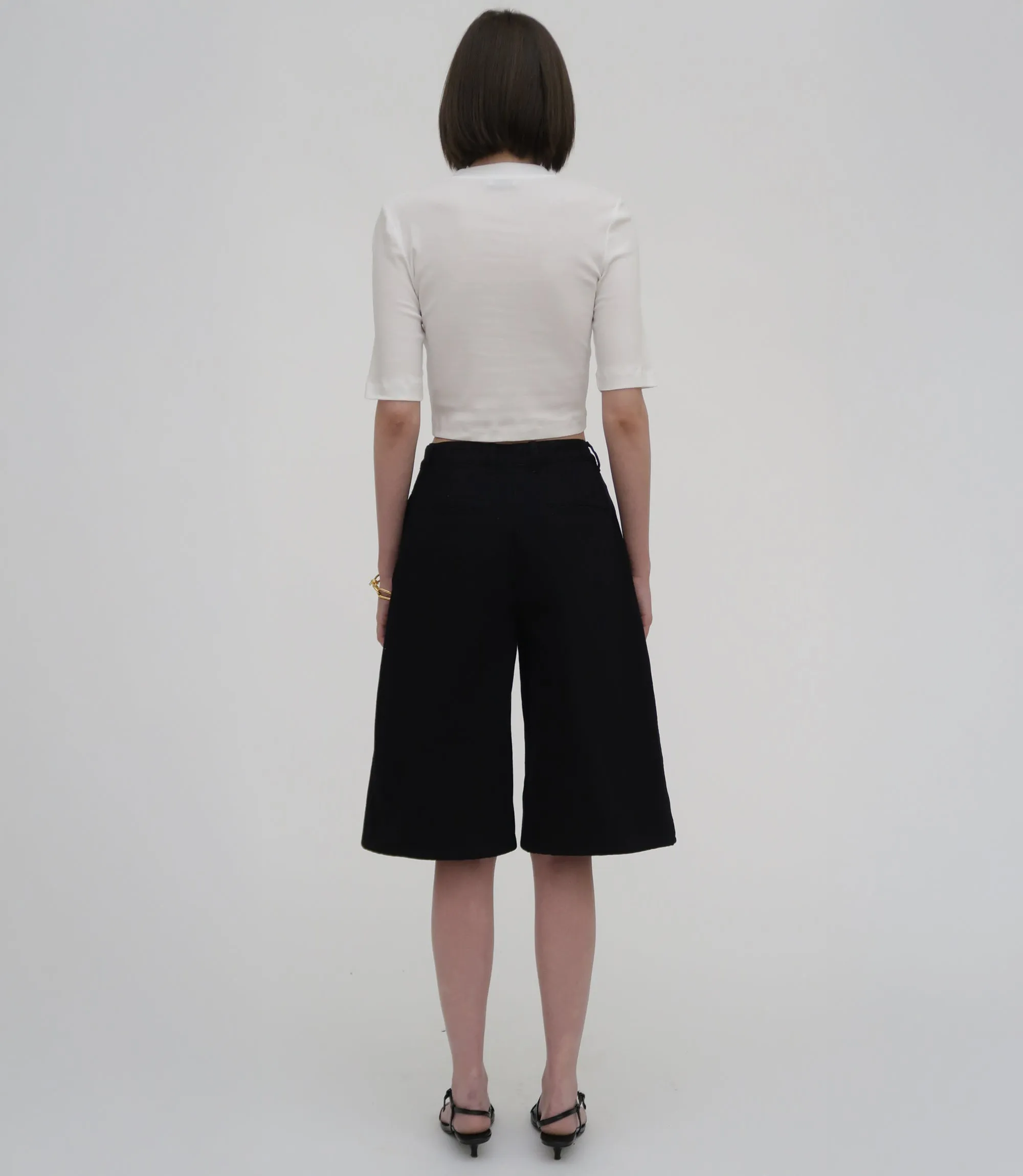 Short Sleeve Crop Top sold by Rosetta Getty product image thumbnail 4