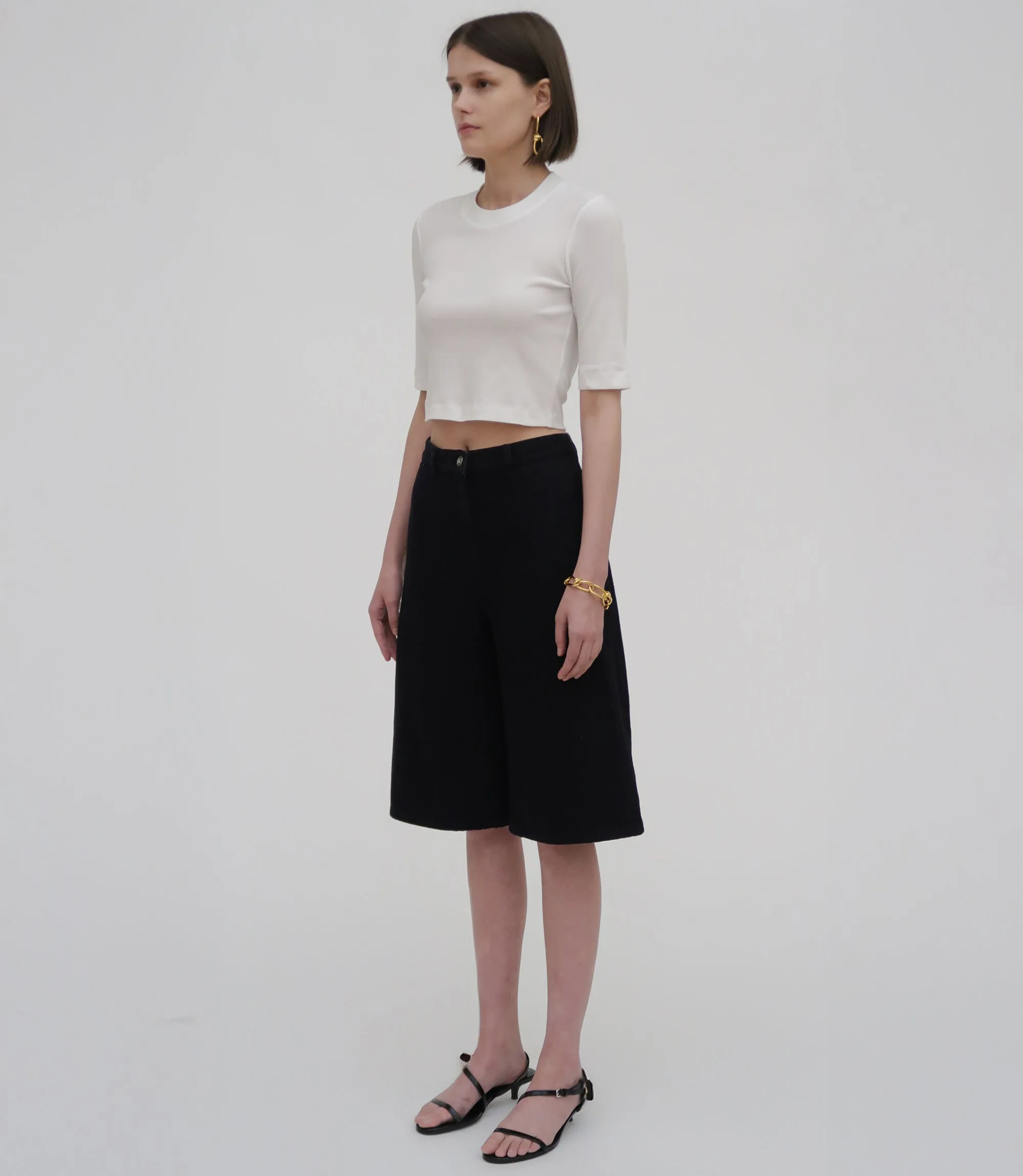 Short Sleeve Crop Top sold by Rosetta Getty product image thumbnail 3