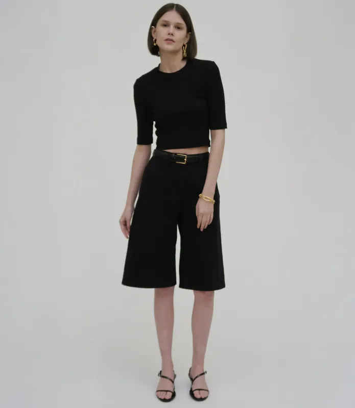 Short Sleeve Crop Top sold by Rosetta Getty