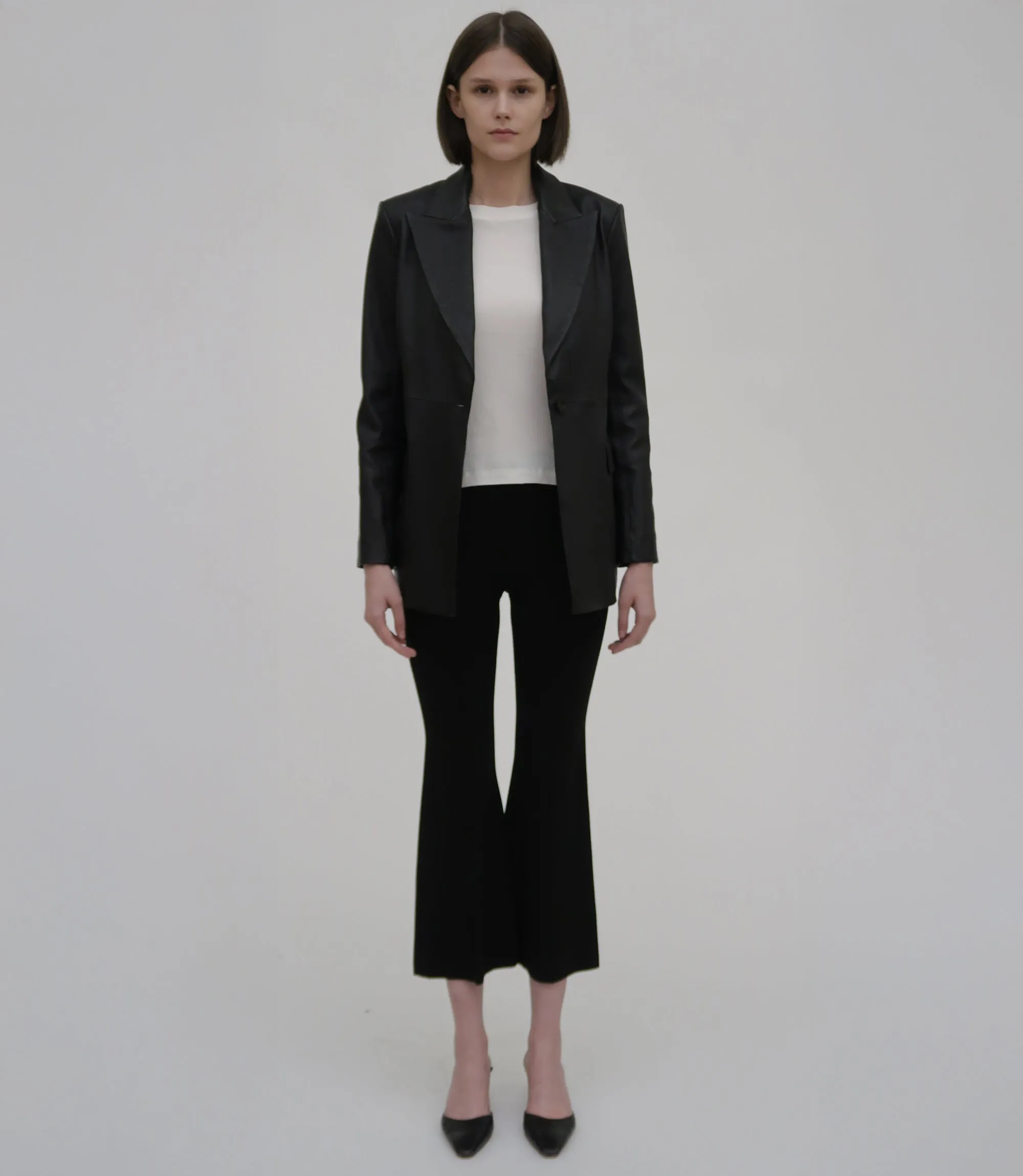 Pull On Cropped Flare sold by Rosetta Getty product image thumbnail 2