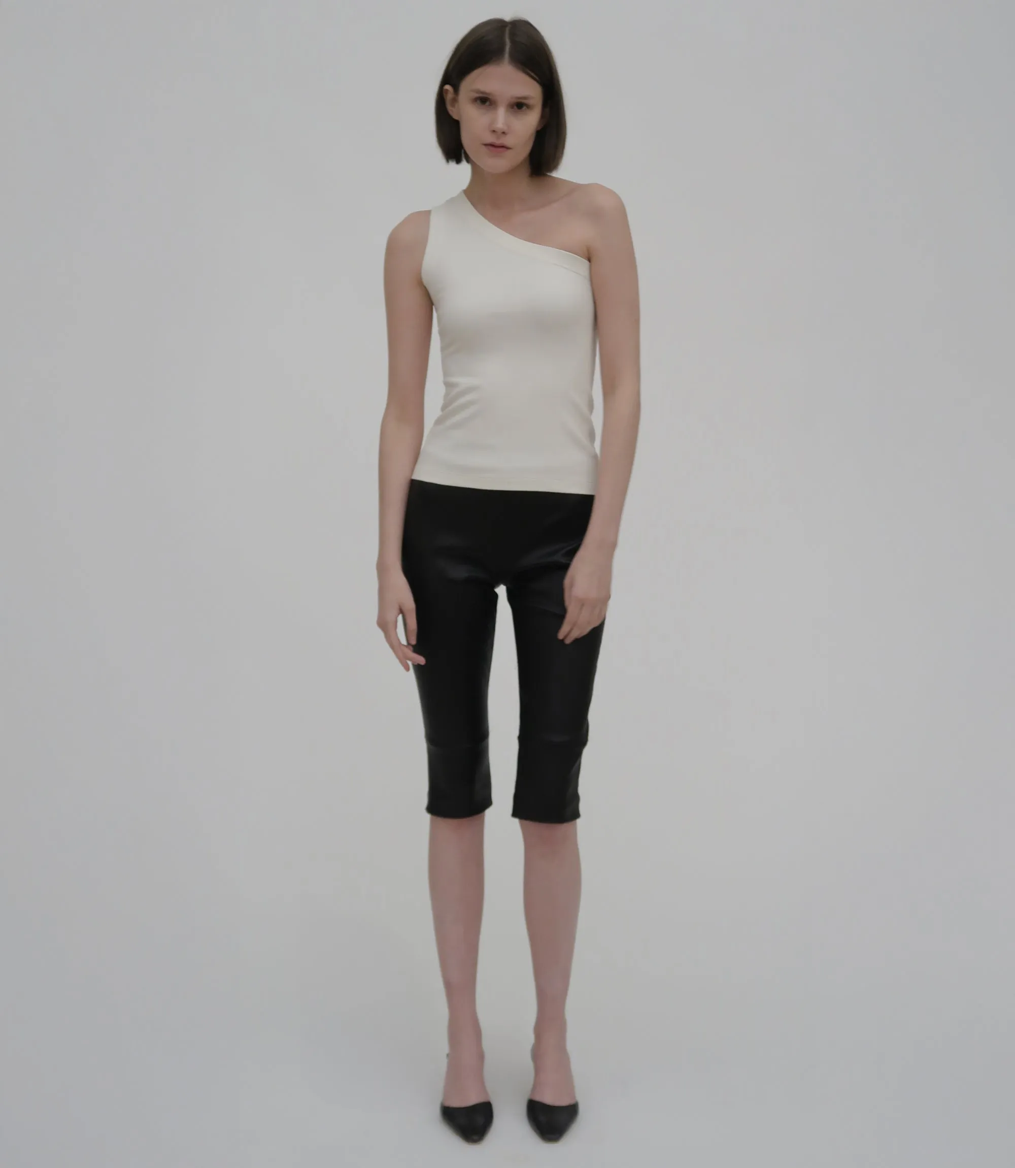 One Shoulder Tank Top sold by Rosetta Getty