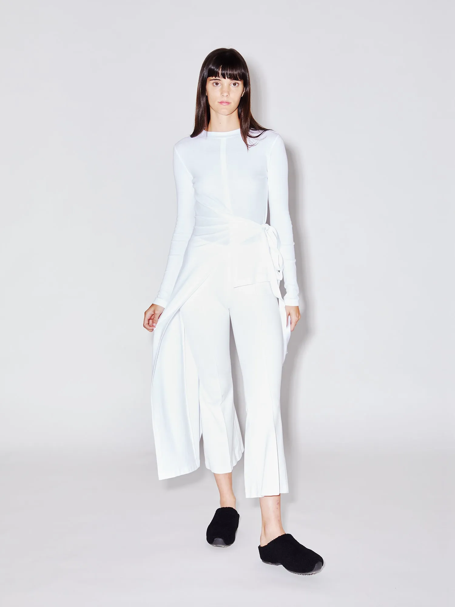 Long Sleeve Split Apron T-Shirt sold by Rosetta Getty product image thumbnail 4