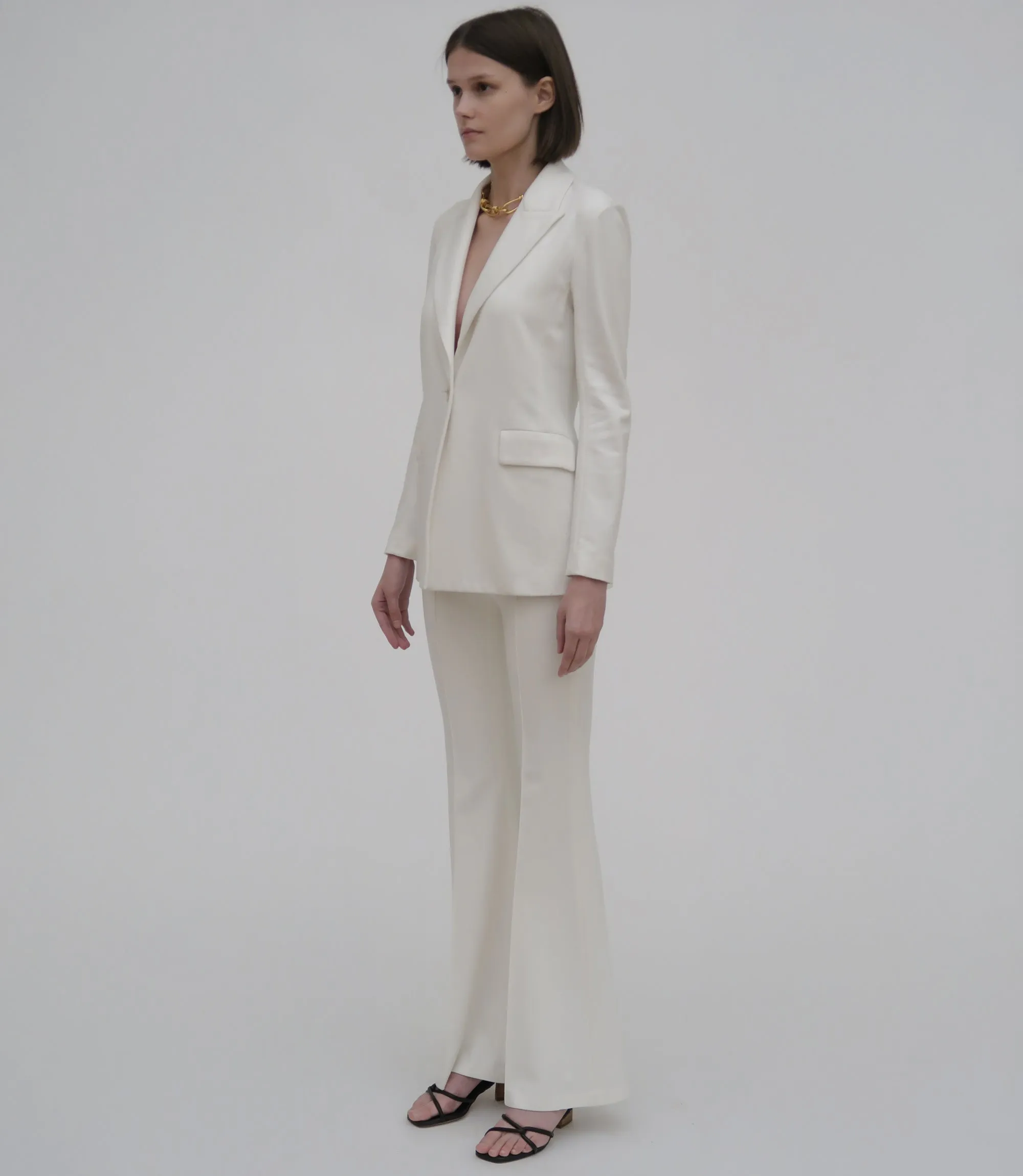 Pull On Pintuck Flares sold by Rosetta Getty product image thumbnail 4