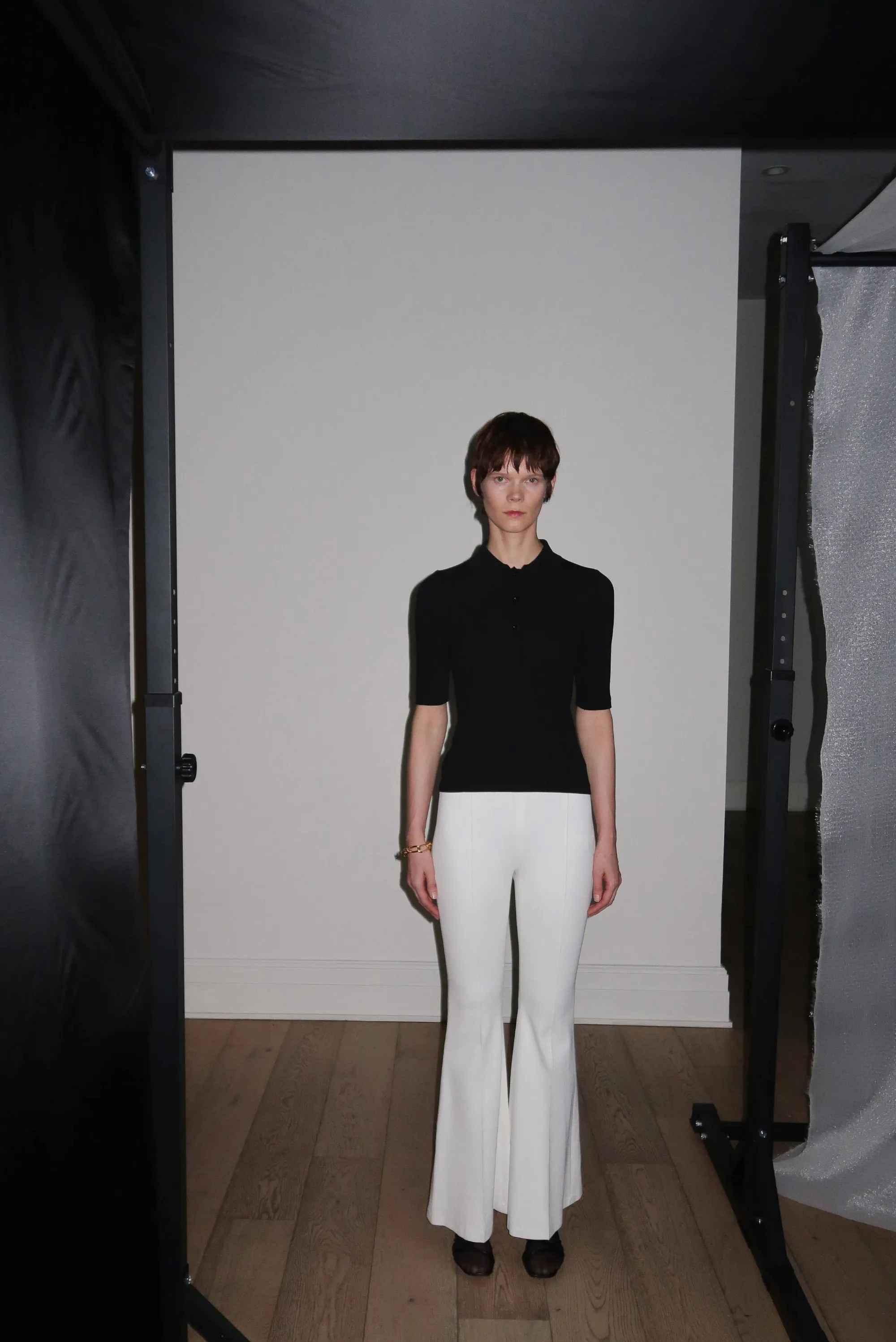 Pull On Pintuck Flares sold by Rosetta Getty product image thumbnail 2