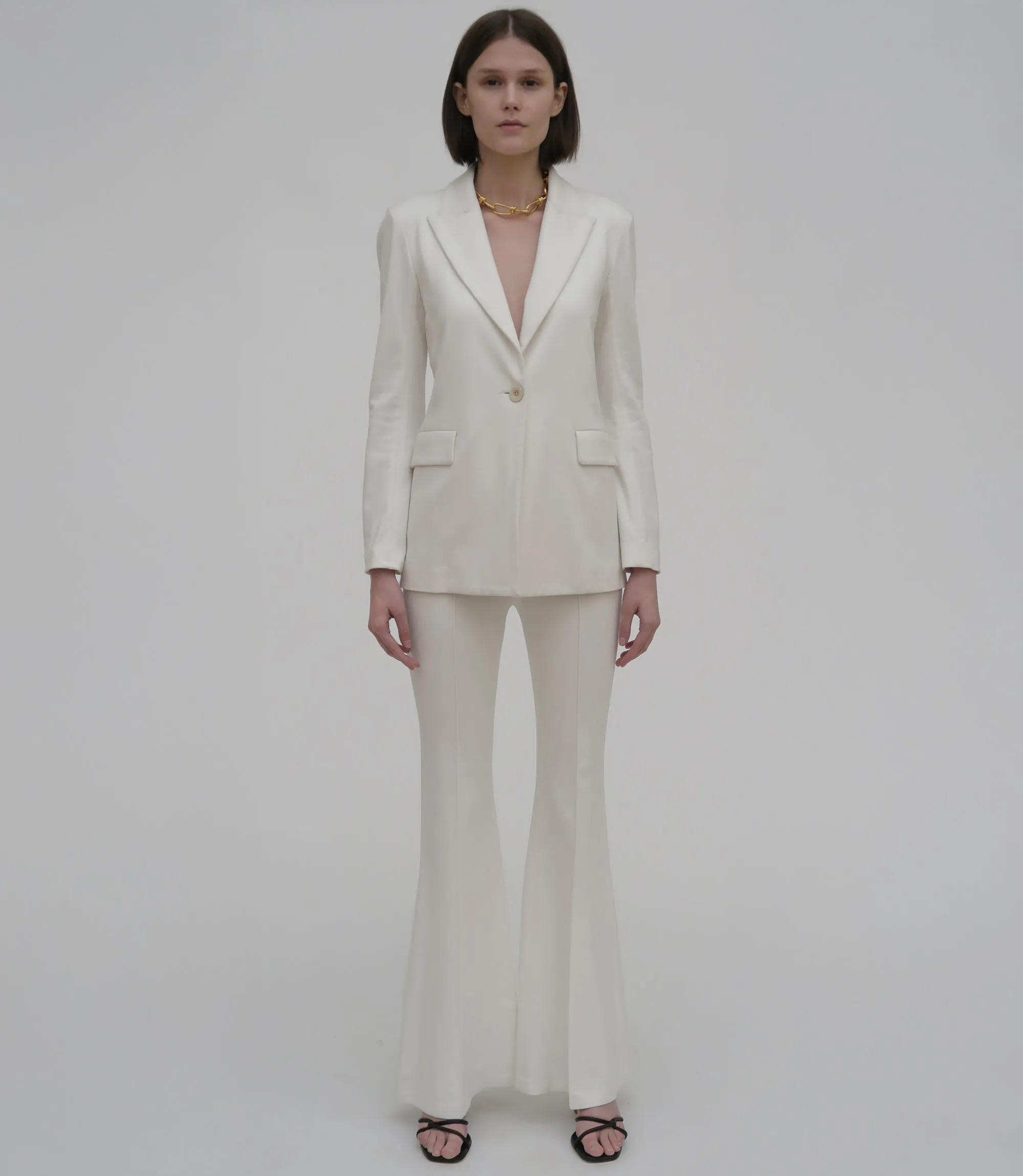 Pull On Pintuck Flares sold by Rosetta Getty product image thumbnail 3