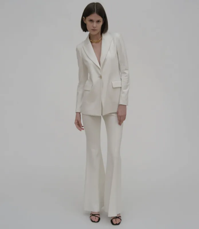 Pull On Pintuck Flares sold by Rosetta Getty