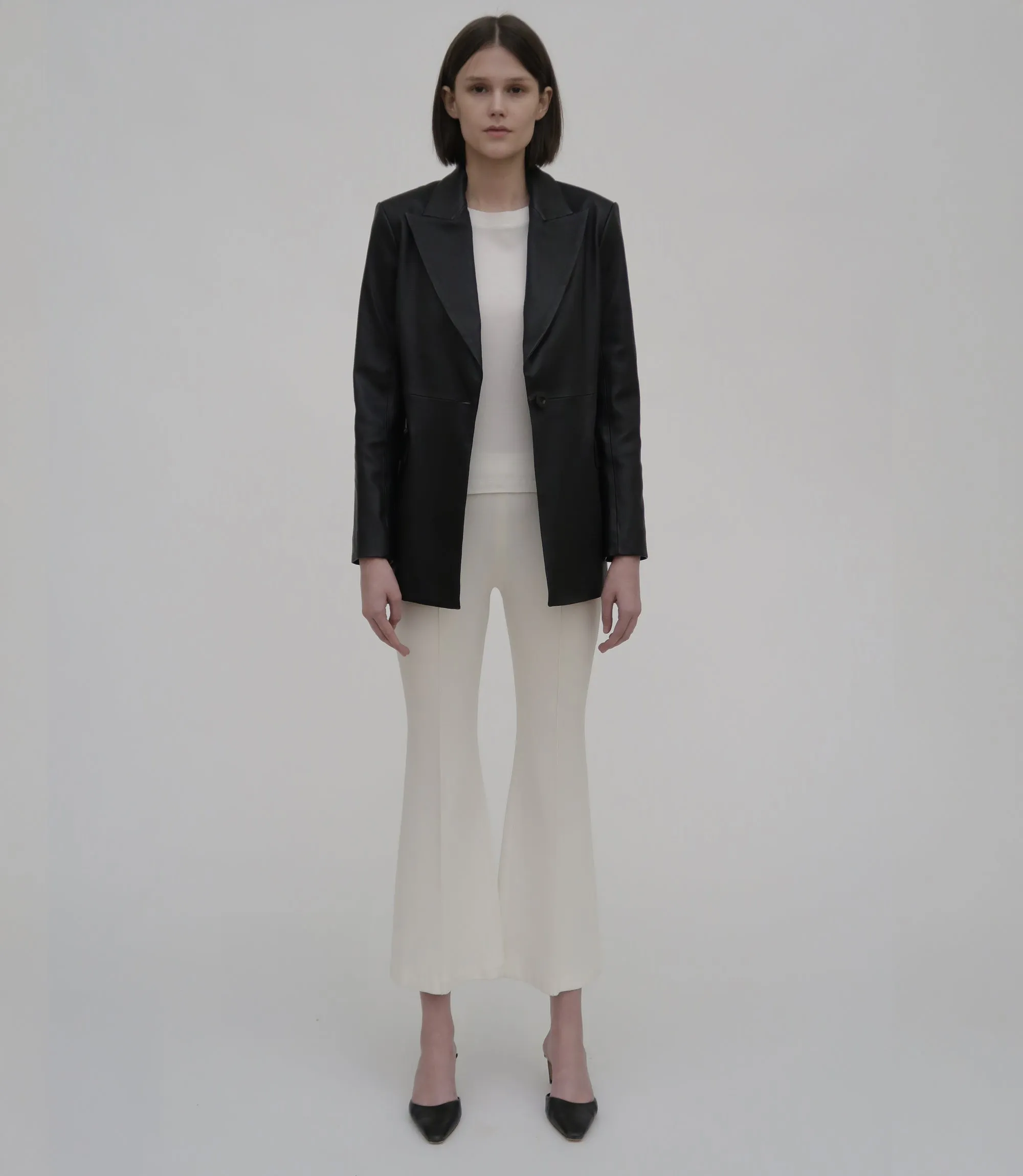 Pull On Cropped Flare sold by Rosetta Getty product image thumbnail 2