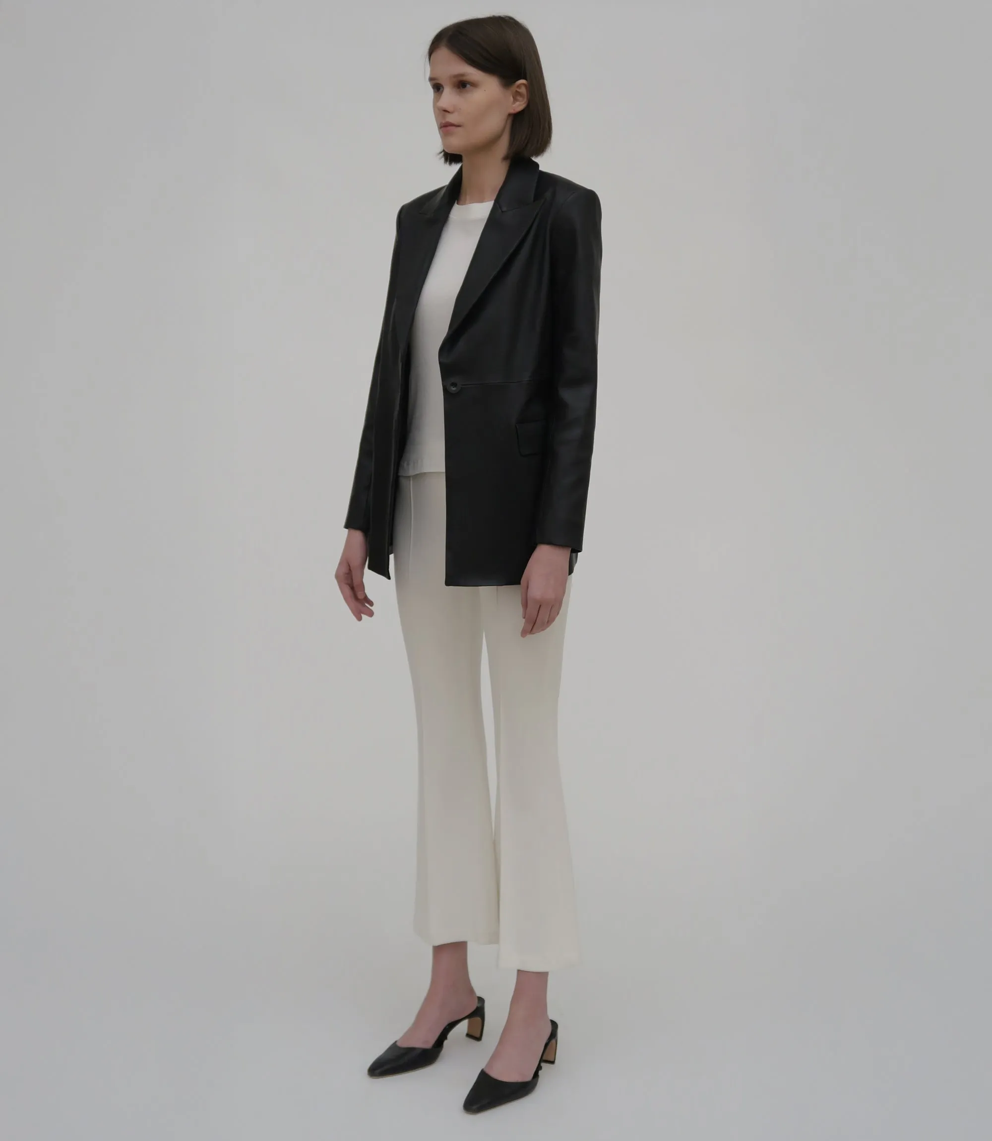 Pull On Cropped Flare sold by Rosetta Getty product image thumbnail 3