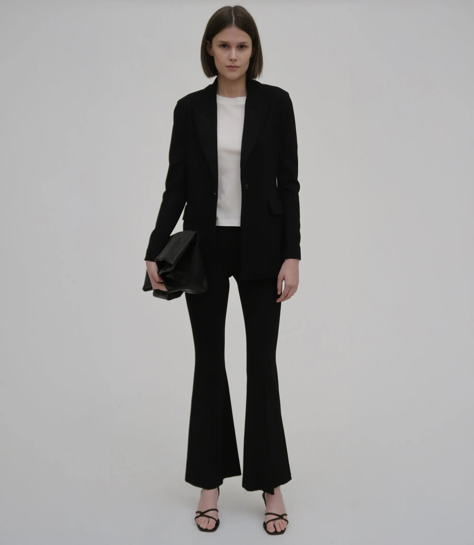 Pull On Pintuck Flares sold by Rosetta Getty