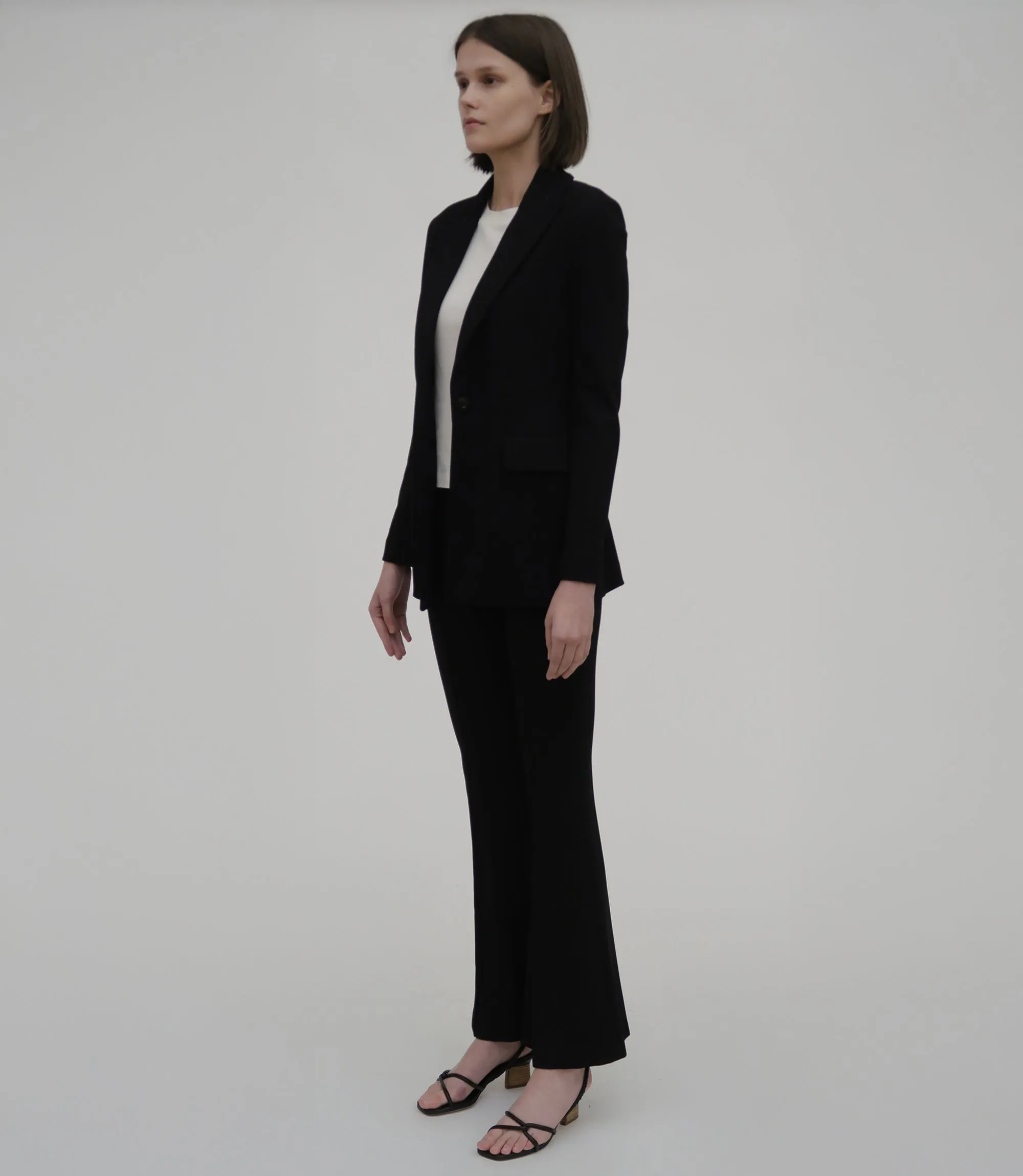 Pull On Pintuck Flares sold by Rosetta Getty product image thumbnail 3