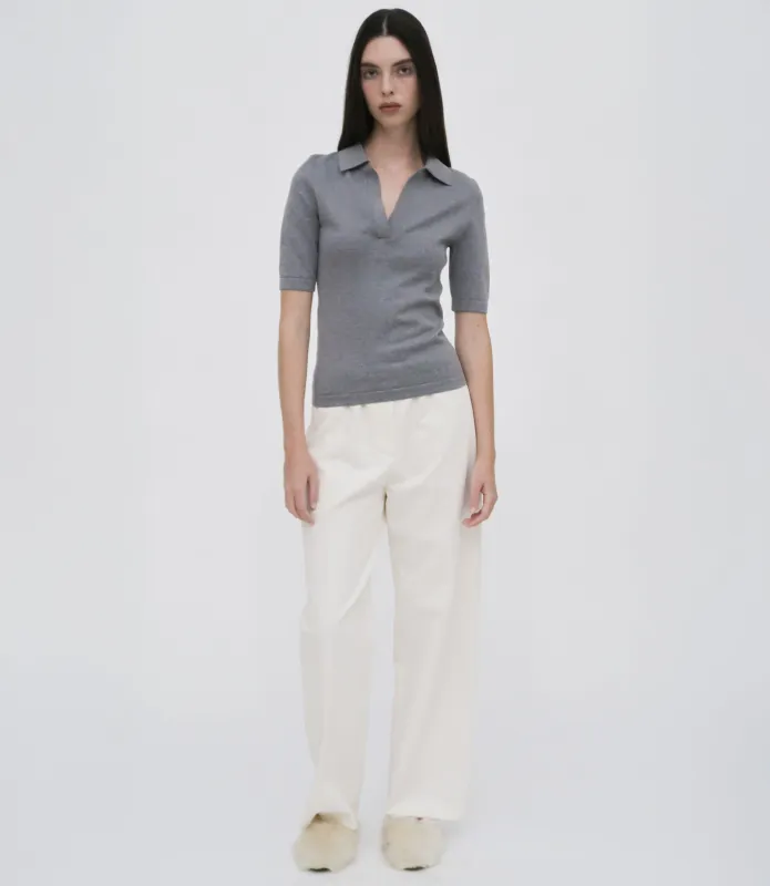 OPEN NECK POLO sold by Rosetta Getty