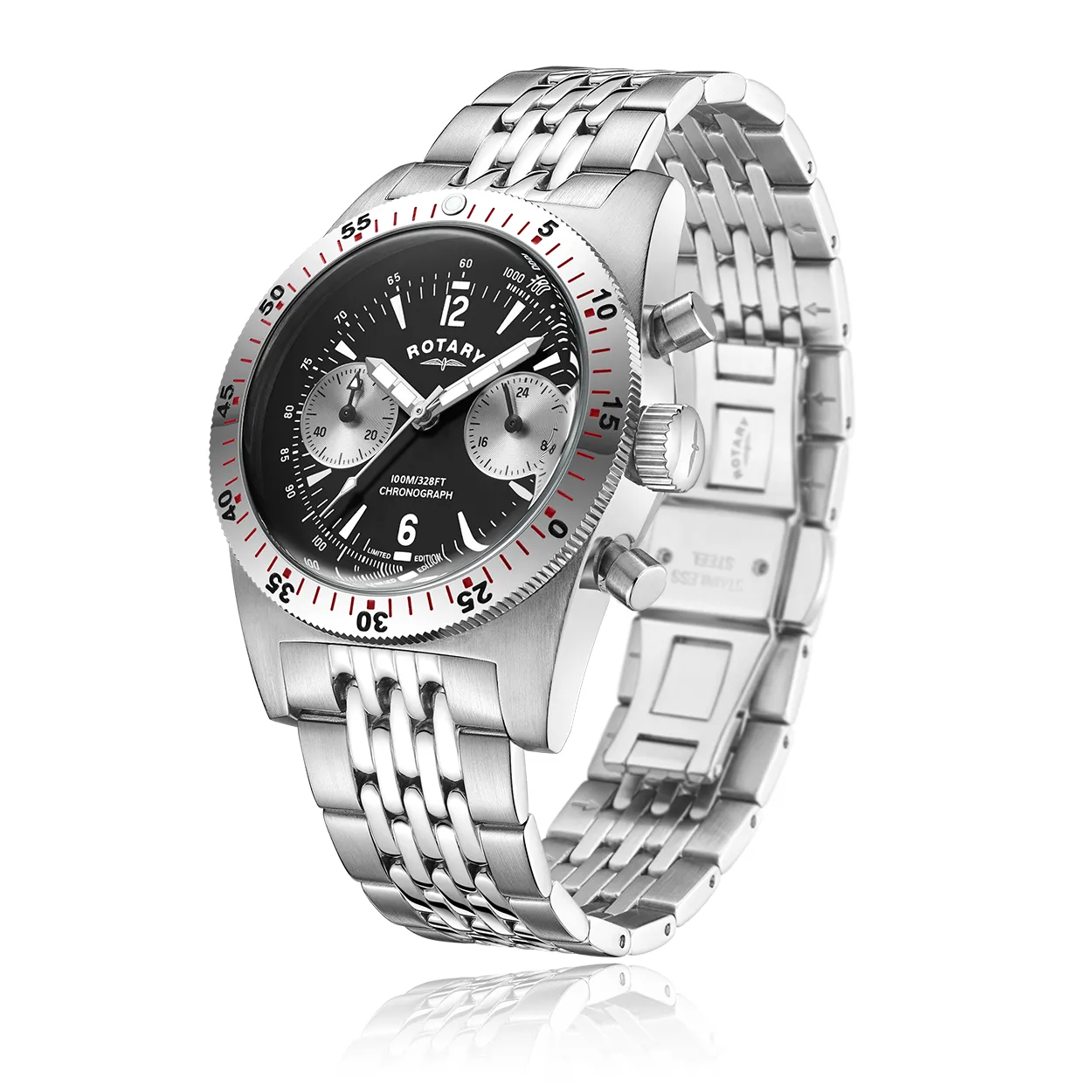Rotary RW 1895 Heritage Chronograph Limited Edition - GB05500/30 sold by Rotary Watches product image thumbnail 2