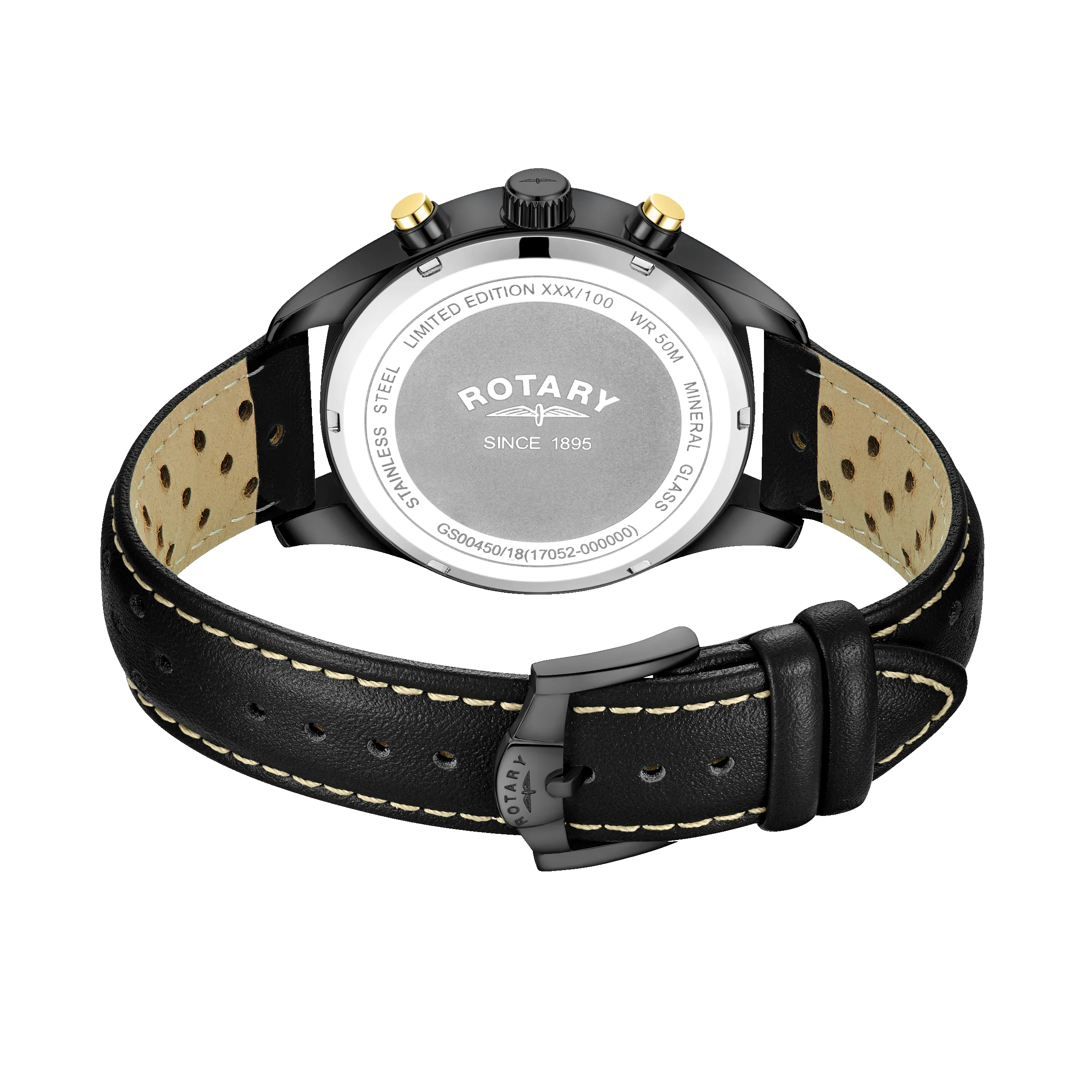 Rotary Chronograph 1977 Black Edition - GS00454/19 sold by Rotary Watches product image thumbnail 5