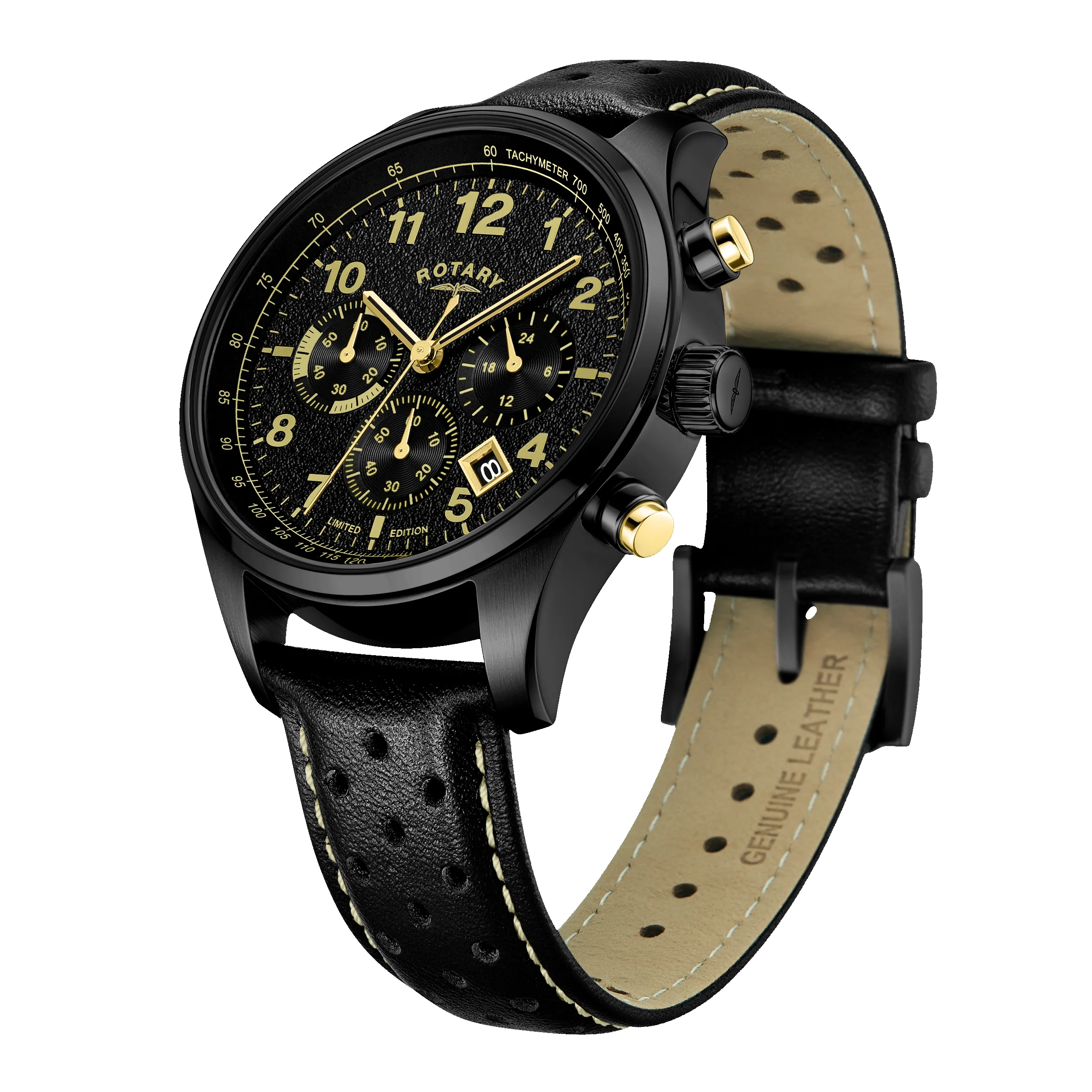 Rotary Chronograph 1977 Black Edition - GS00454/19 sold by Rotary Watches product image thumbnail 3