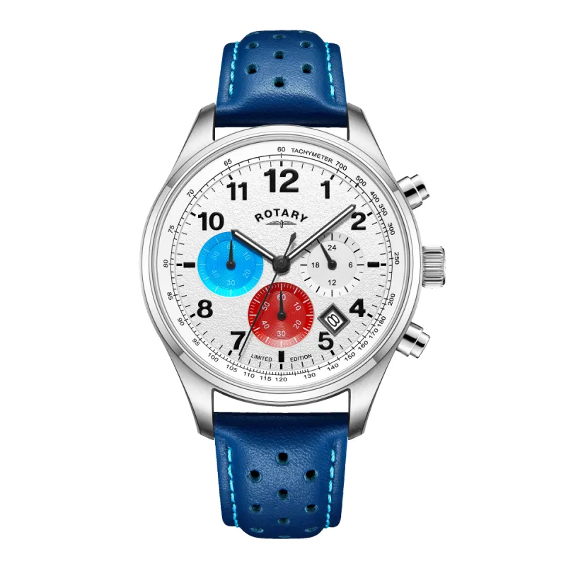 Rotary Chronograph 1977 'Bianco' Watch - GS00450/18 sold by Rotary Watches