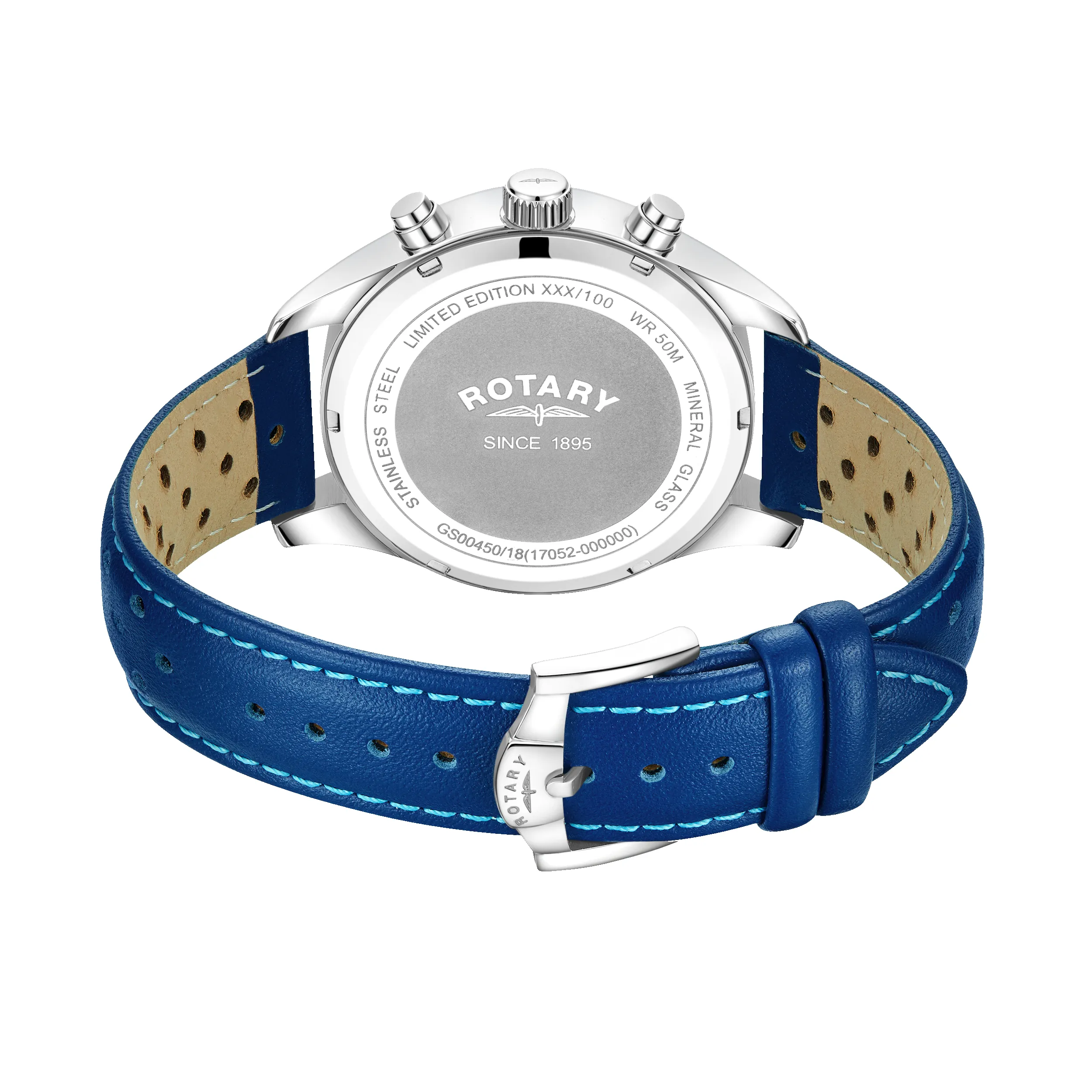 Rotary Chronograph 1977 'Bianco' Watch - GS00450/18 sold by Rotary Watches product image thumbnail 5