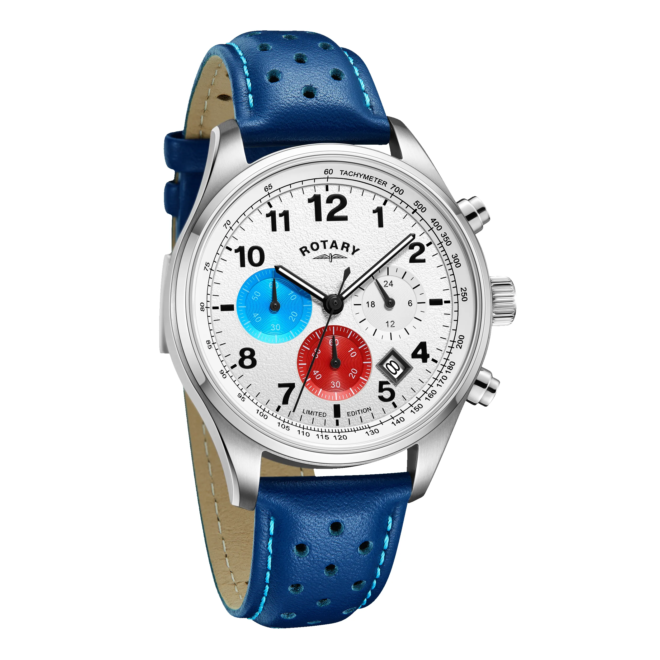 Rotary Chronograph 1977 'Bianco' Watch - GS00450/18 sold by Rotary Watches product image thumbnail 4