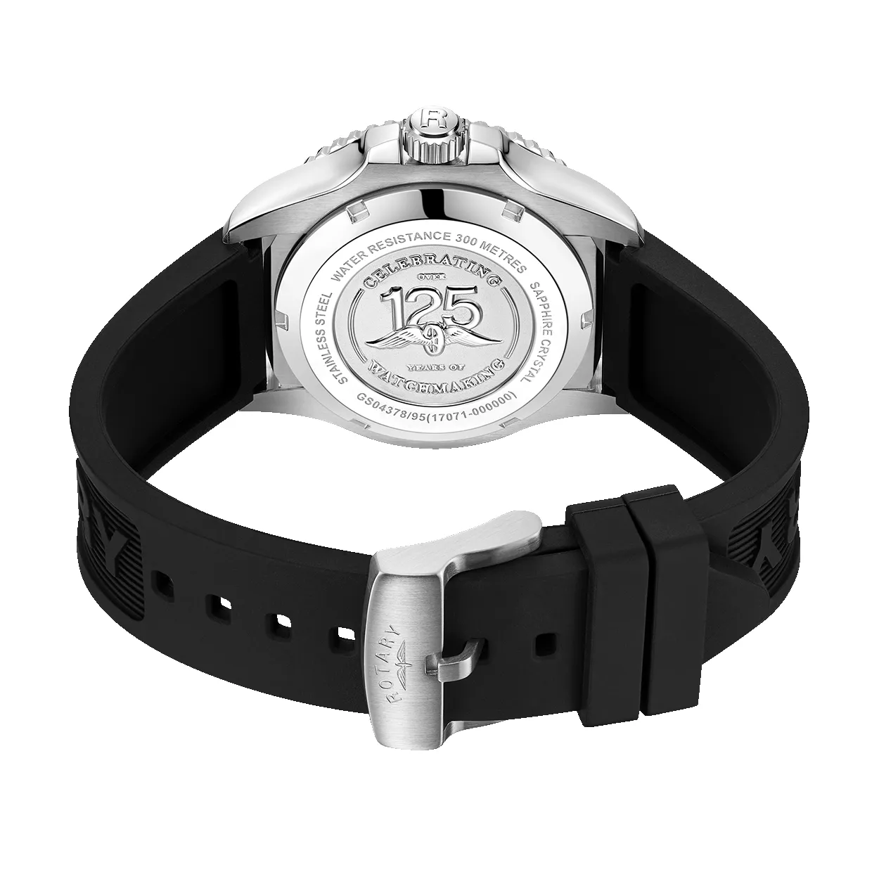 Rotary Seamatic 300 GMT Automatic Watch - GS04378/95 sold by Rotary Watches product image thumbnail 4