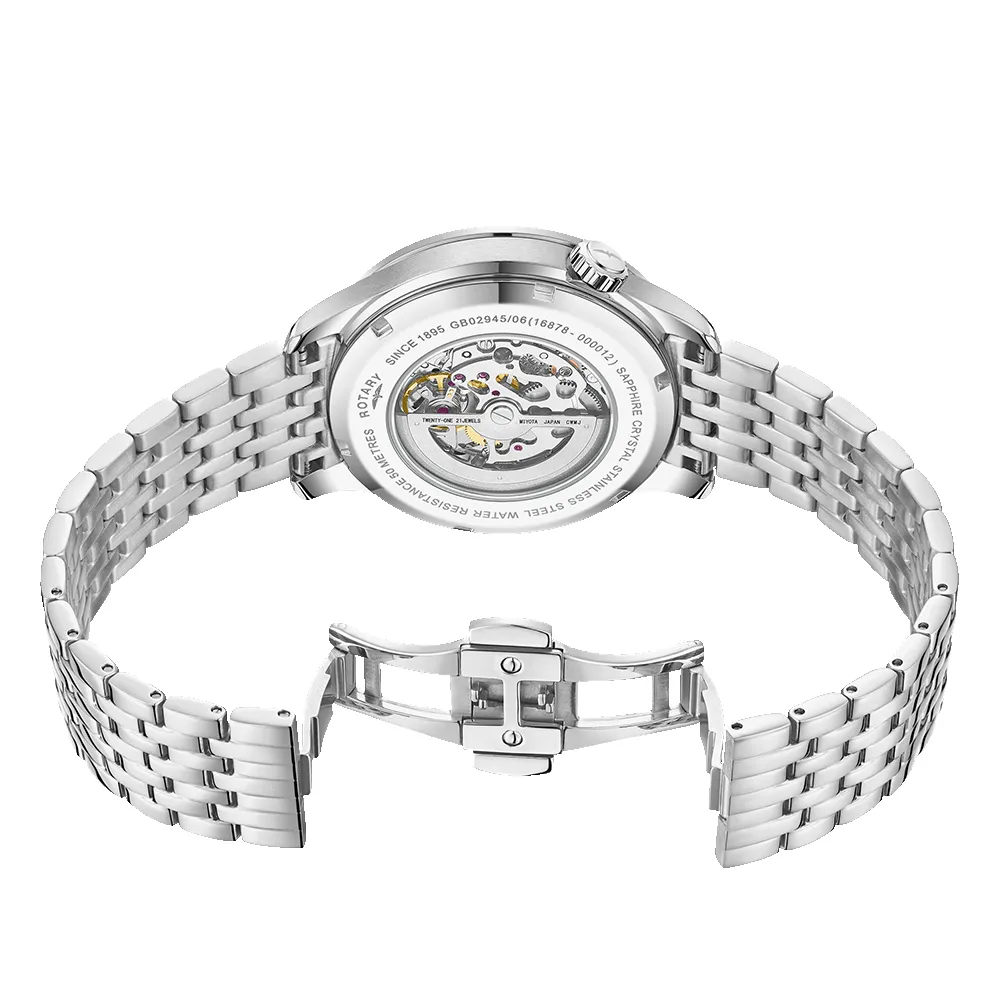 Rotary Skeleton Automatic - GB02945/06 sold by Rotary Watches product image thumbnail 3