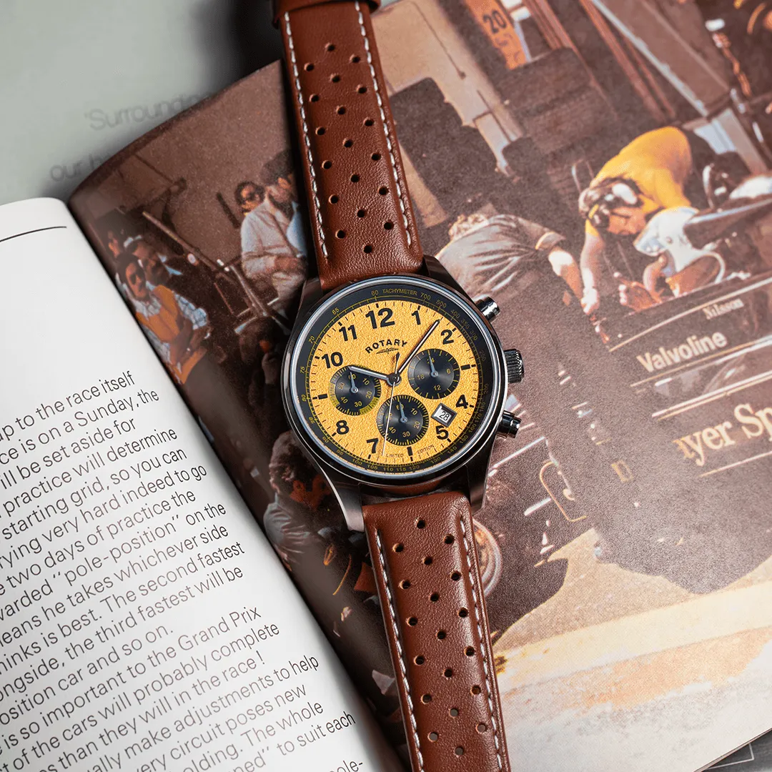 Rotary Chronograph 1977 'Clutch' Limited Edition - GS00450/27 sold by Rotary Watches product image thumbnail 5