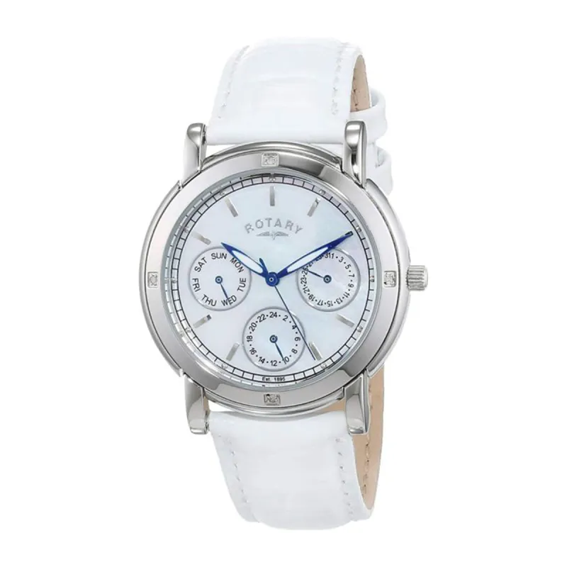 Rotary Ladies Multifunction Watch - RLS00024/07/WS sold by Rotary Watches