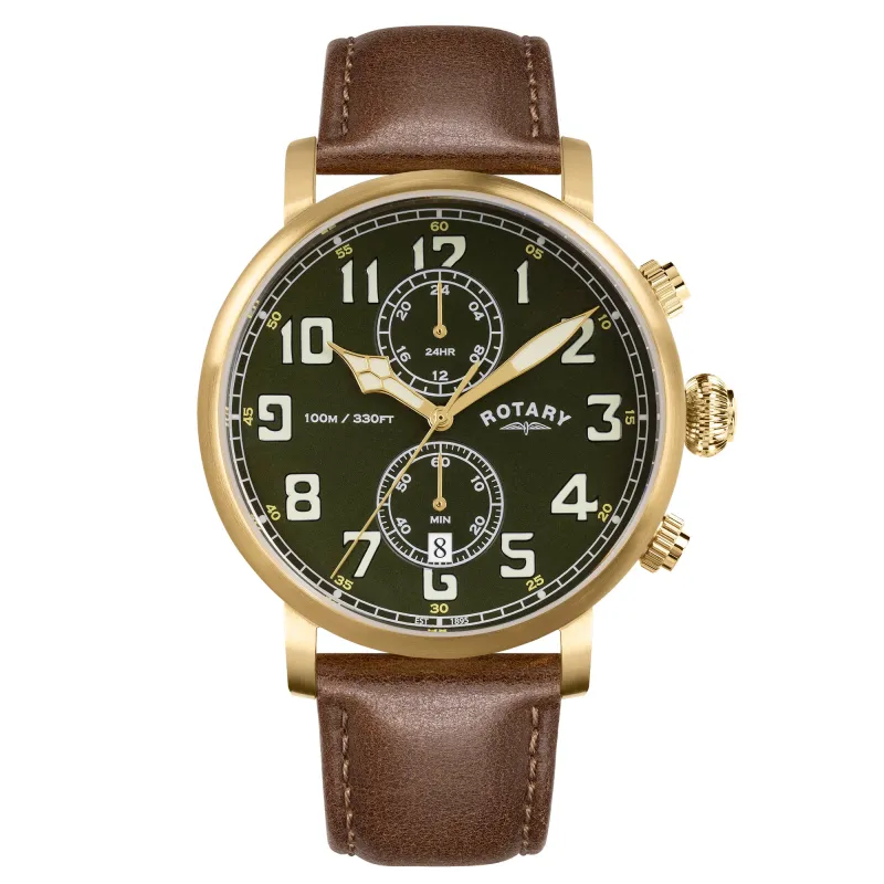 Rotary Apex100 Pilot Watch - RGS10002/24 sold by Rotary Watches