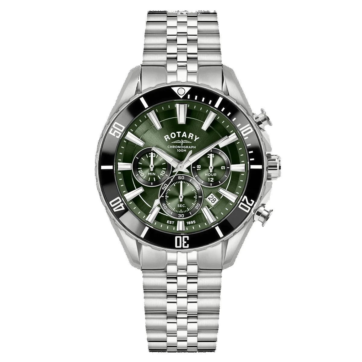 Rotary Apex100 Chronograph Watch - RGB10013/24 sold by Rotary Watches