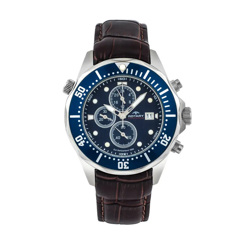 EX-SAMPLE - Rotary Aquaspeed Watch - AGS00070/c/05 sold by Rotary Watches