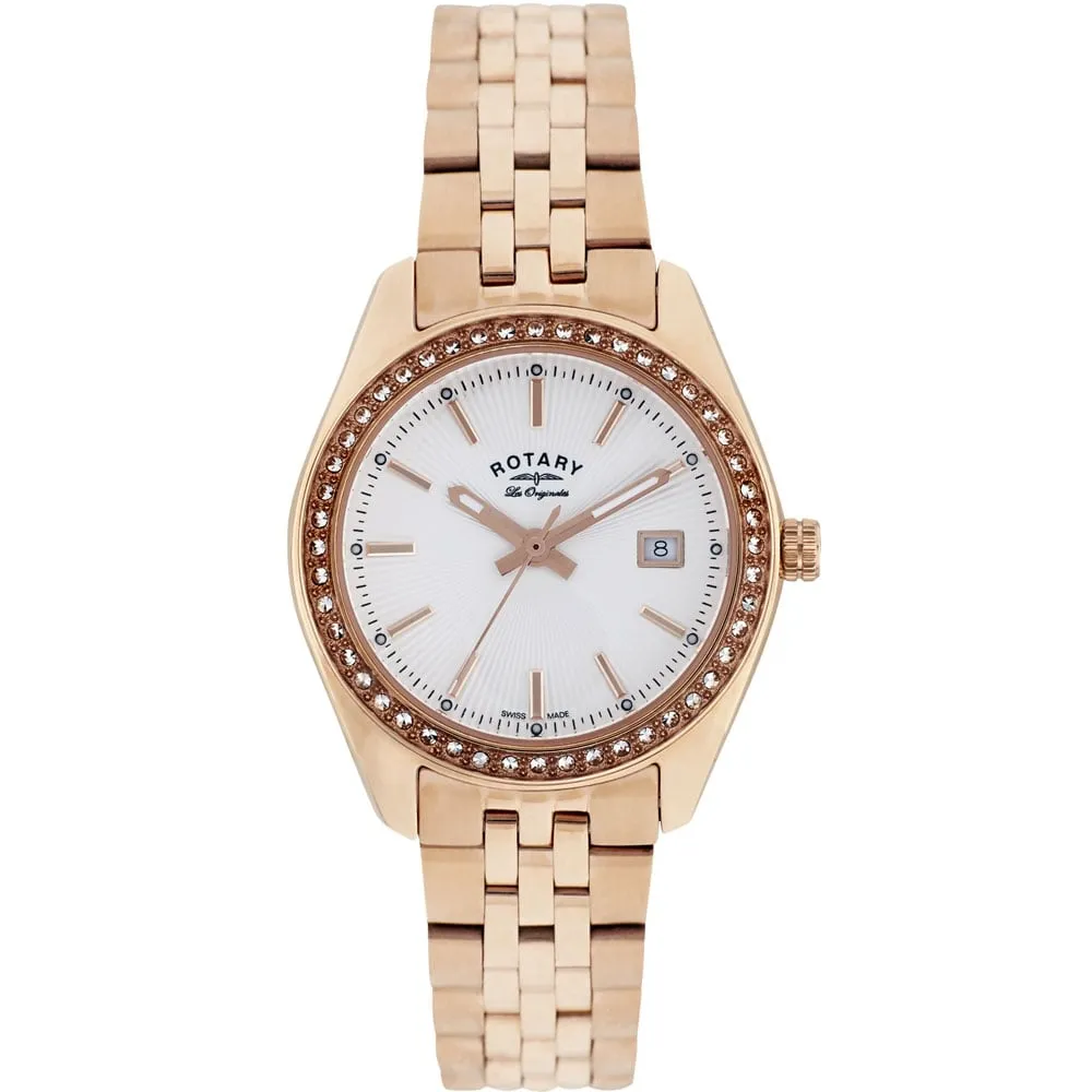 EX-SAMPLE - Rotary Les Originales Lucerne Crystal Swiss Made Watch - LB90112/01 sold by Rotary Watches