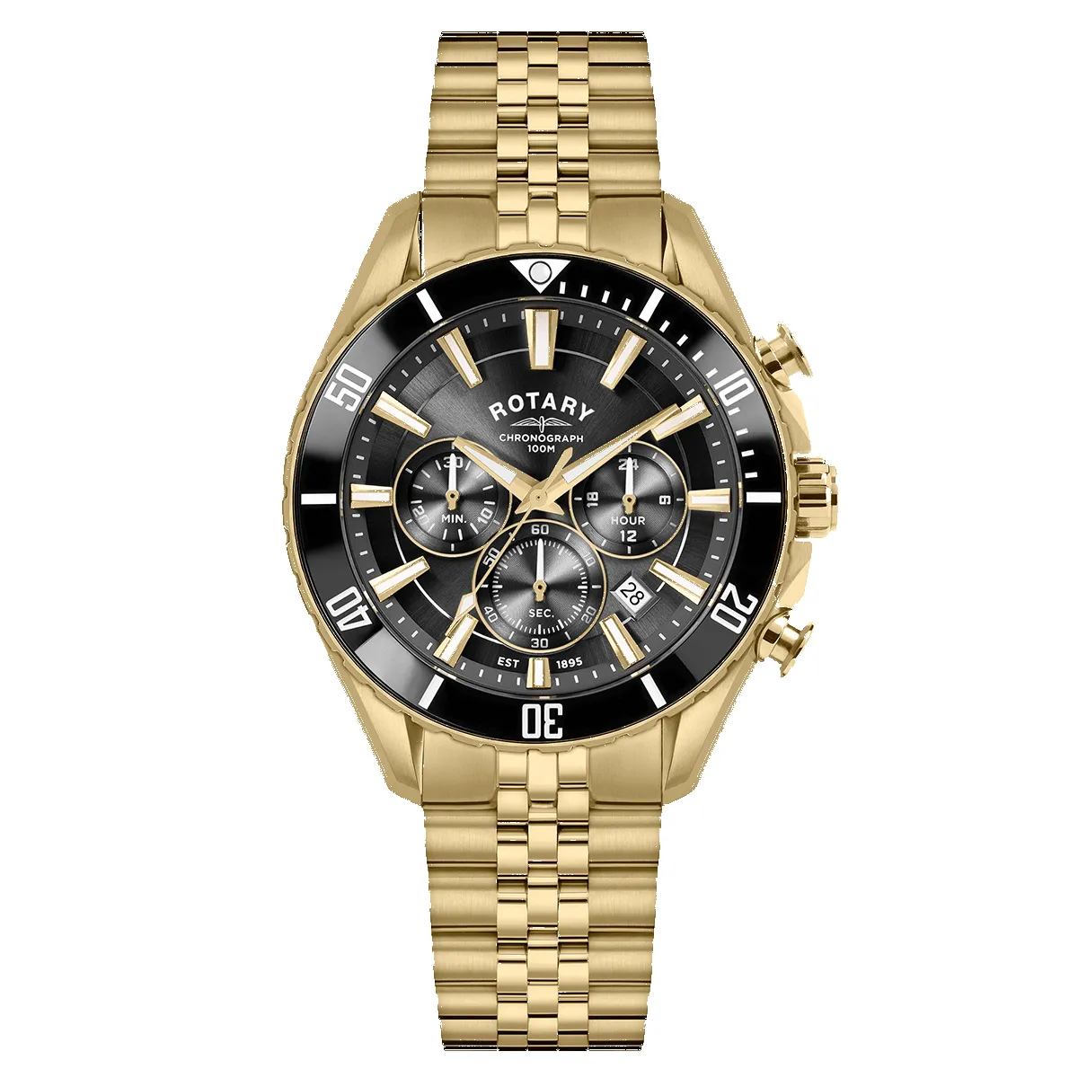 Rotary Apex100 Chronograph Watch - RGB10014/04 sold by Rotary Watches