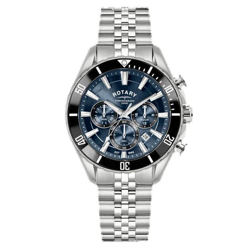 Rotary Apex100 Chronograph Watch - RGB10013/05 sold by Rotary Watches