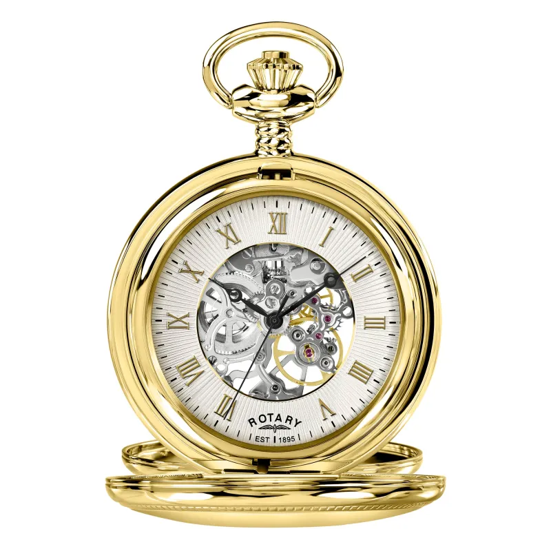 Rotary Heritage Pocket Watch - RP00727/01 sold by Rotary Watches