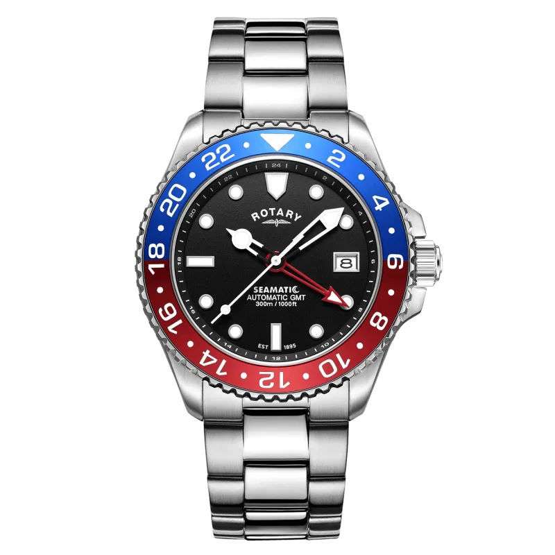 Rotary Seamatic 300 GMT Automatic made by Rotary Watches