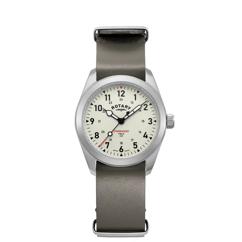 EX-SAMPLE - Rotary Commando Field Watch - GS05535/31 made by Rotary Watches
