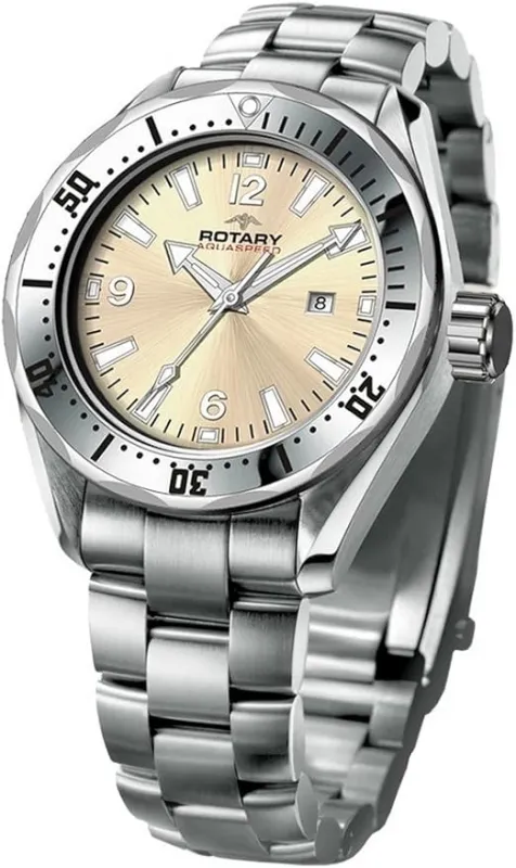 EX-SAMPLE - Rotary Aquaspeed Watch - ALB00070/W/25 made by Rotary Watches