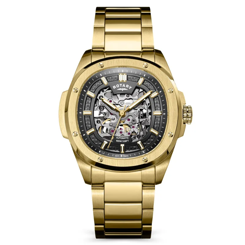 Rotary Apex100 Skeleton Automatic made by Rotary Watches