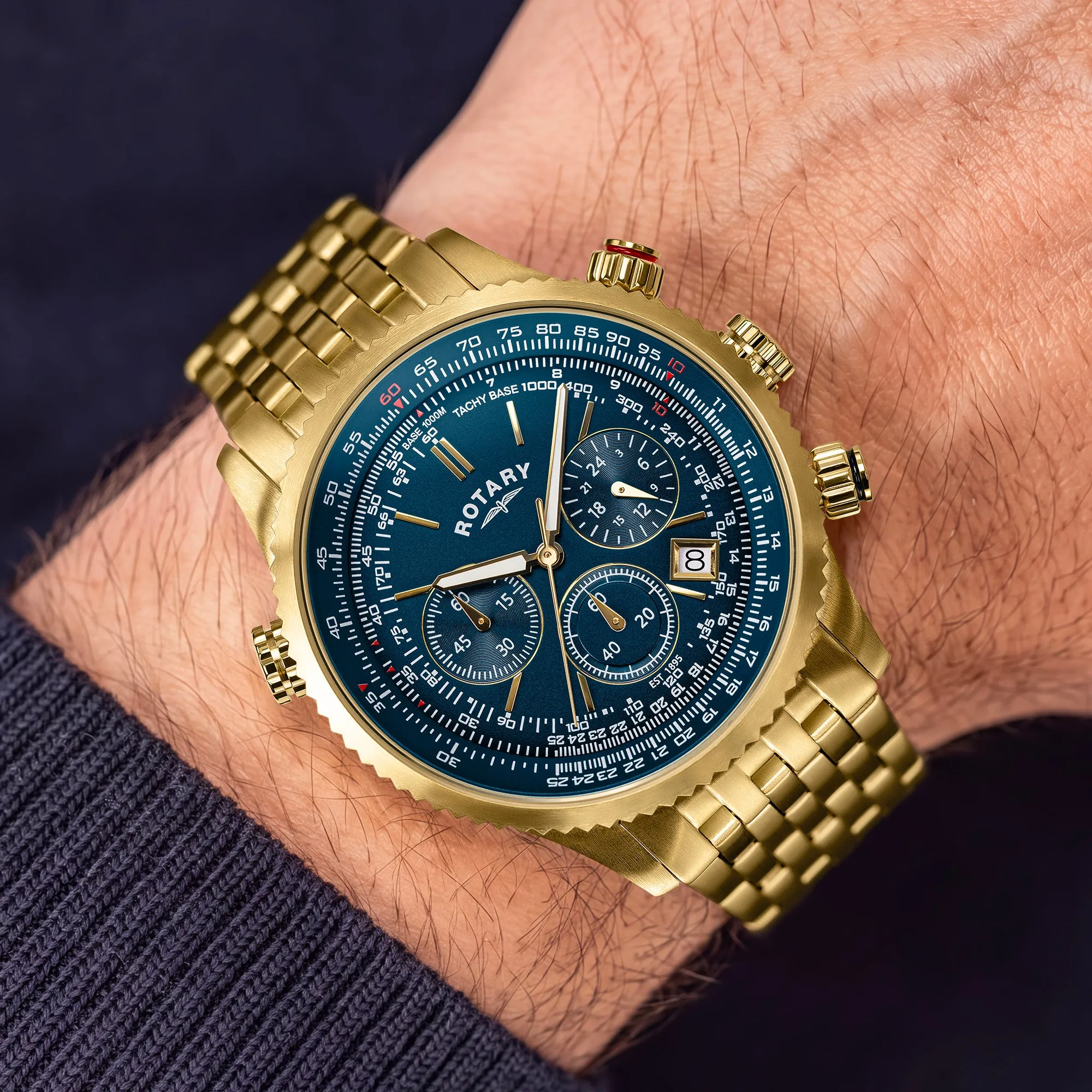 Rotary Pilot Chronograph sold by Rotary Watches product image thumbnail 2