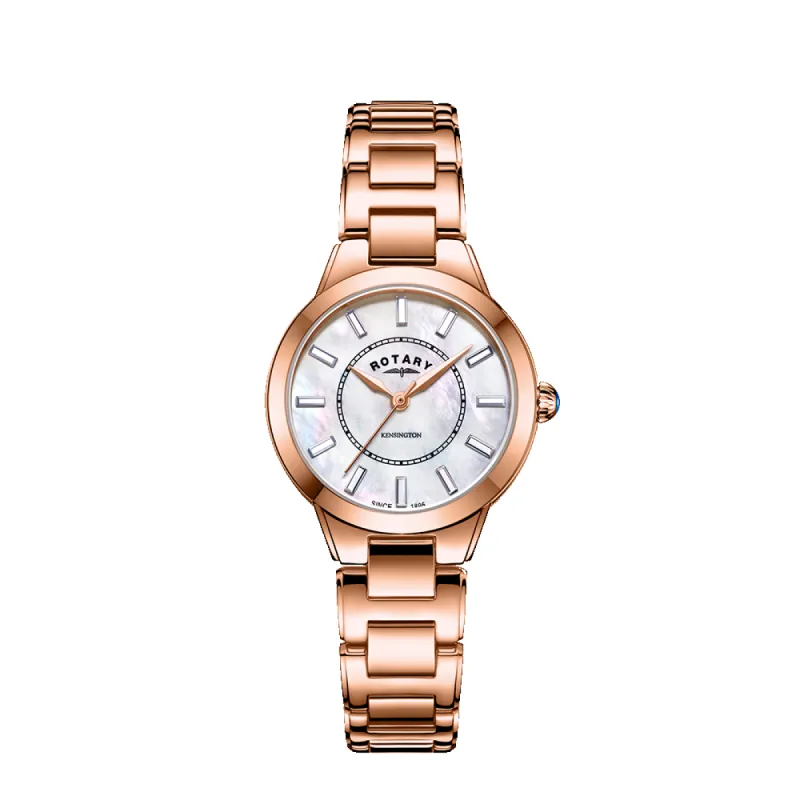 Rotary Contemporary Crystal Set Watch - LB05379/41 made by Rotary Watches