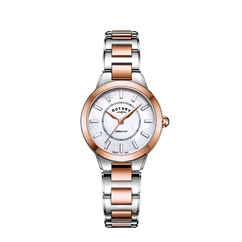 Rotary Contemporary Crystal Set Watch - LB05377/41 made by Rotary Watches