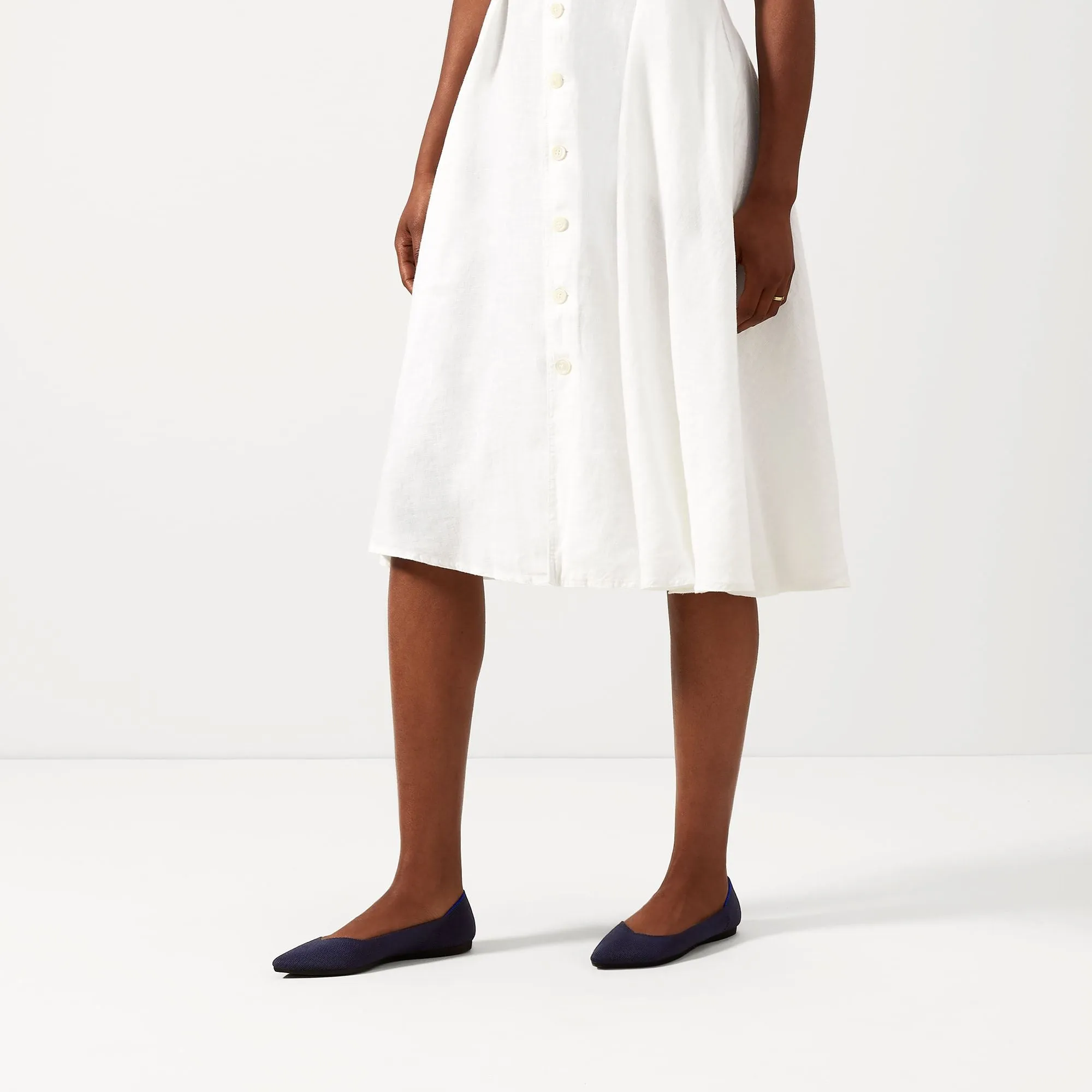 The Point - Maritime Navy sold by Rothy's product image thumbnail 3