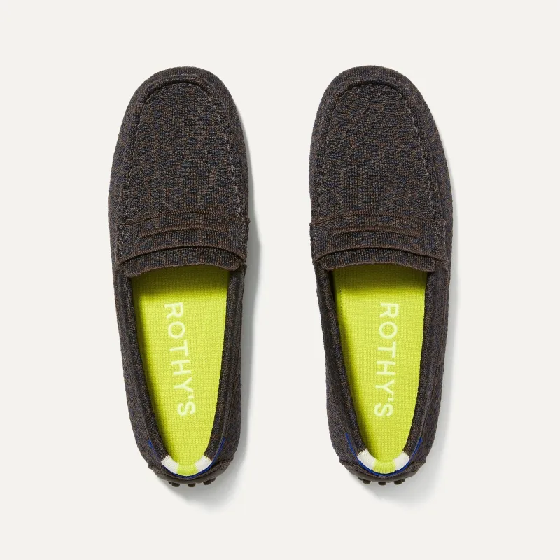 The Driver - Chocolate Spot sold by Rothy's