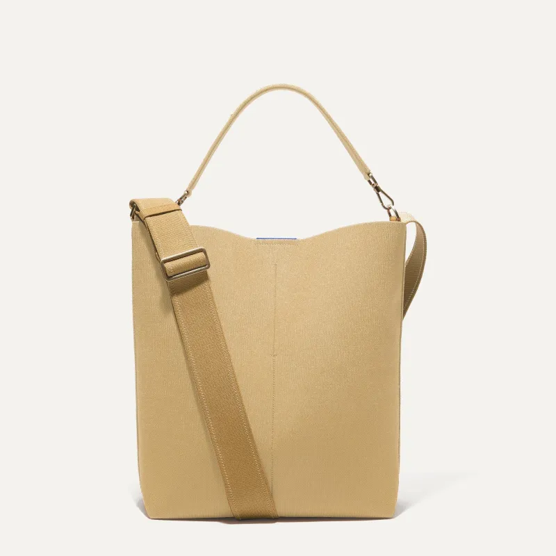The Bucket Bag - Golden Wheat made by Rothy's