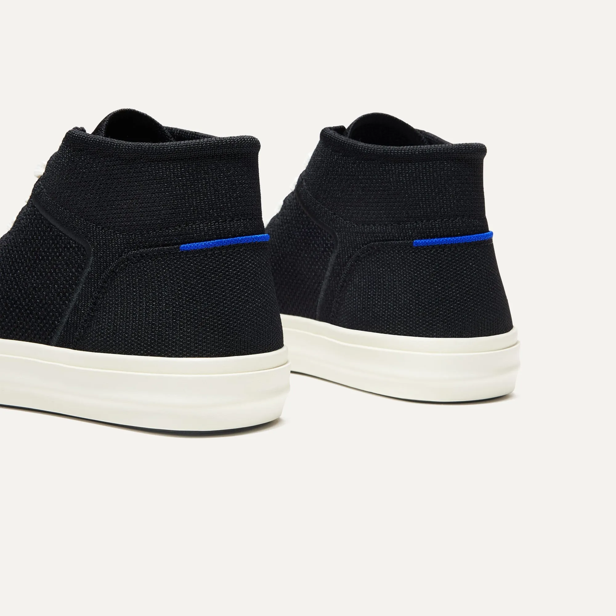 The Men's High Top Sneaker - Black sold by Rothy's product image thumbnail 5