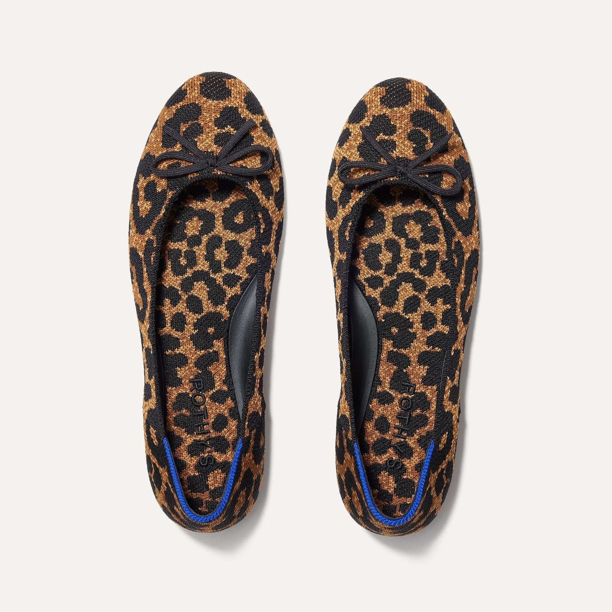 The Ballet Flat - Classic Leopard sold by Rothy's