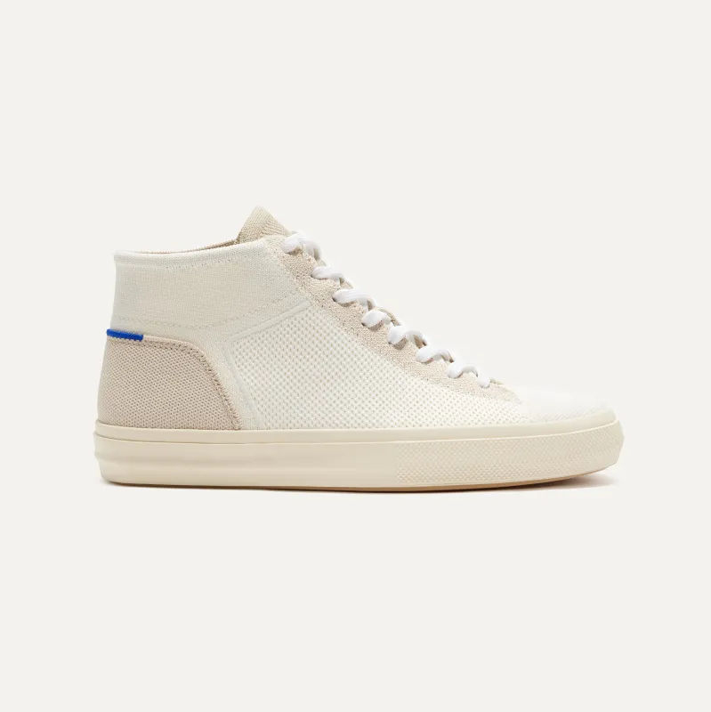 The Men's High Top Sneaker - Sand Dune made by Rothy's