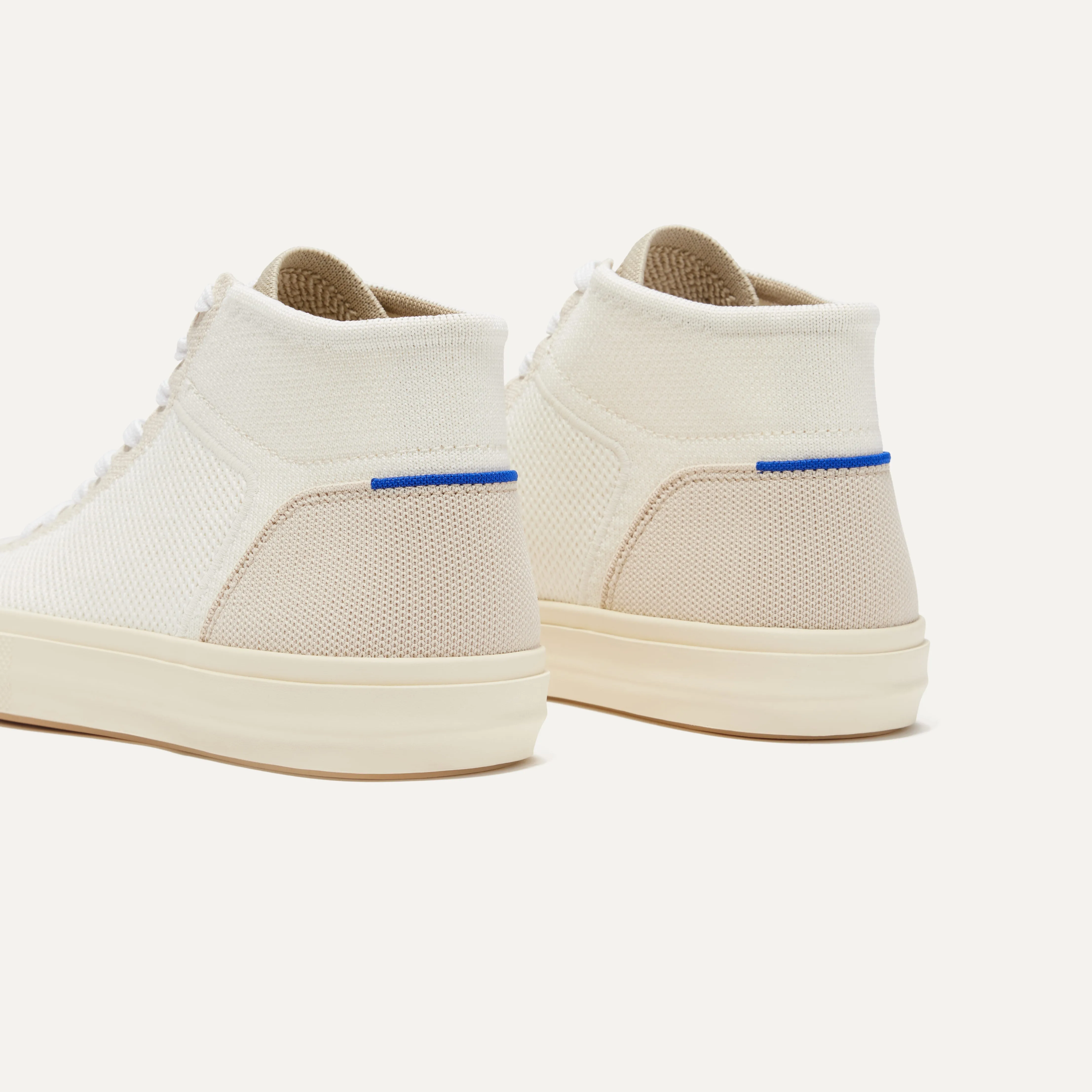 The Men's High Top Sneaker - Sand Dune sold by Rothy's product image thumbnail 5