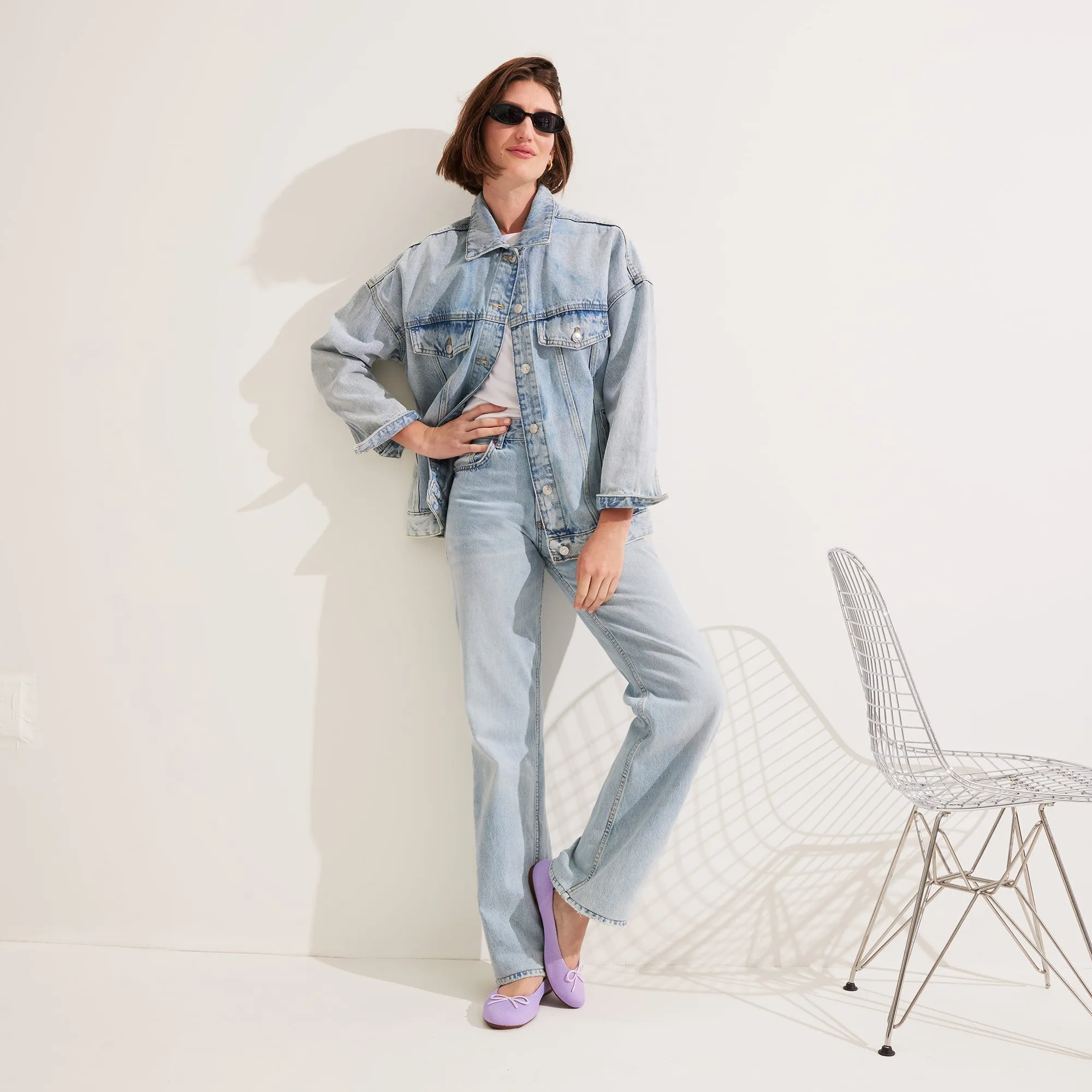 The Ballet Flat - Bellflower sold by Rothy's product image thumbnail 3