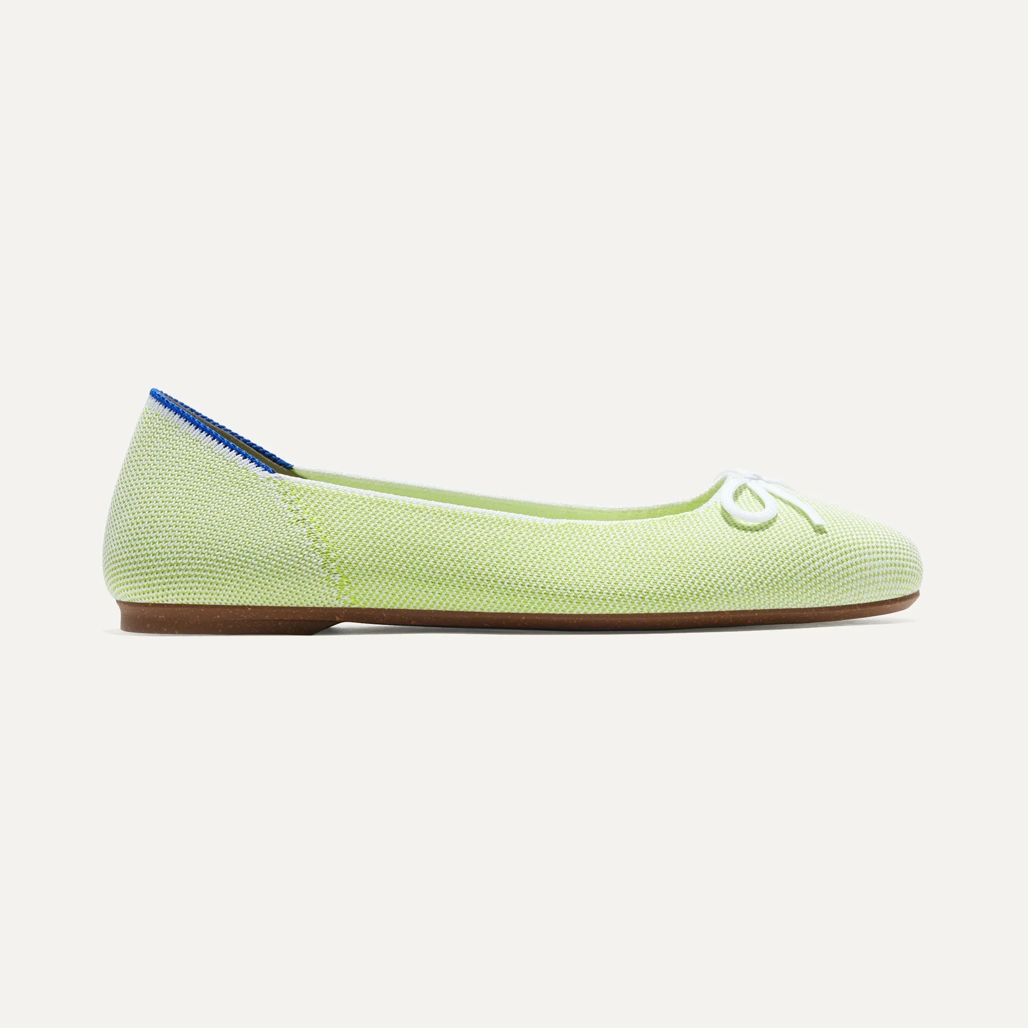 The Ballet Flat - Chartreuse sold by Rothy's product image thumbnail 4