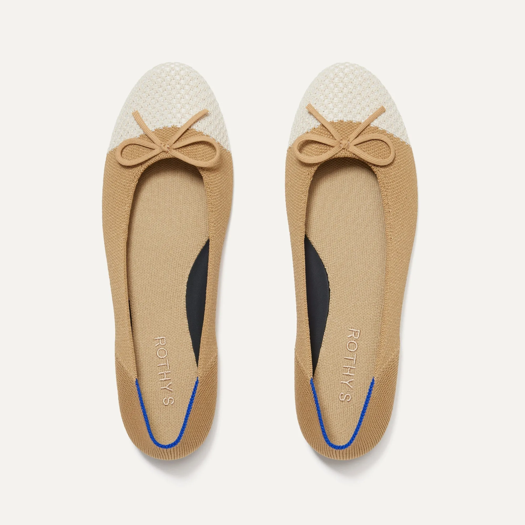 The Ballet Flat - Pearl sold by Rothy's