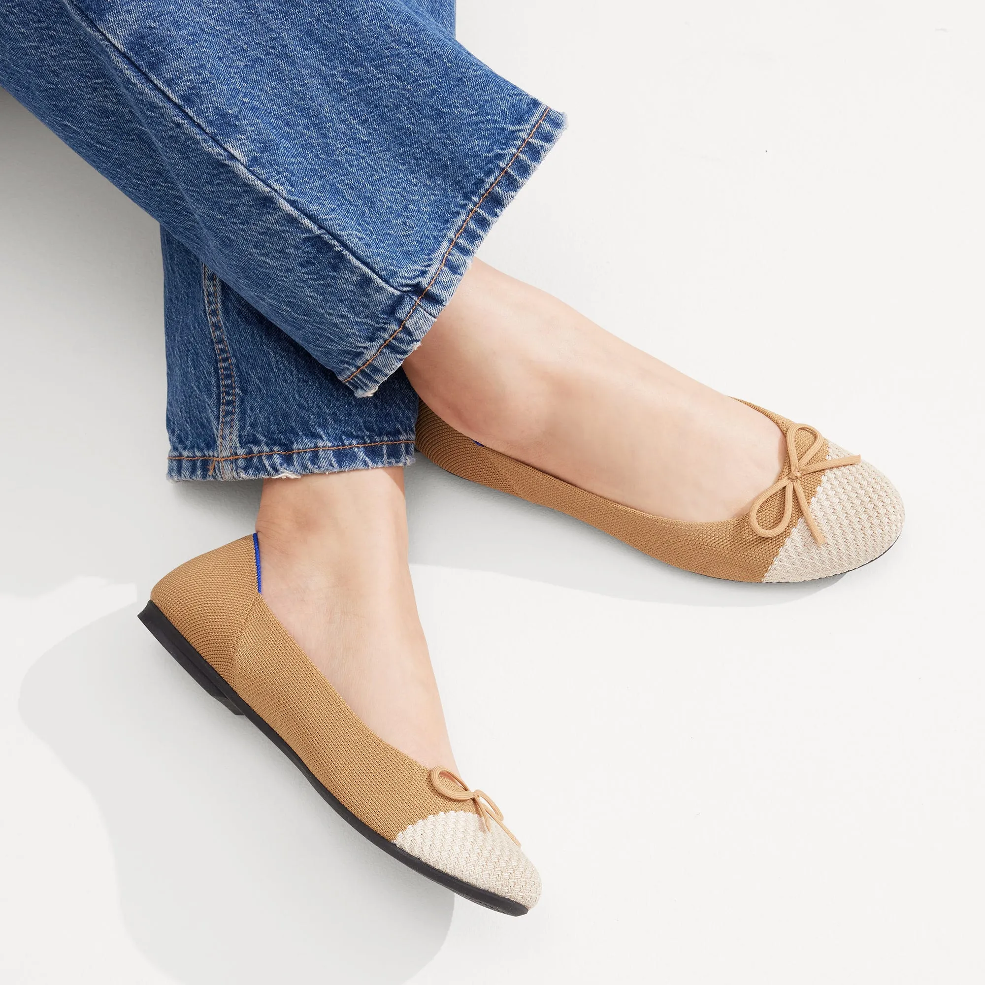 The Ballet Flat - Pearl sold by Rothy's product image thumbnail 2